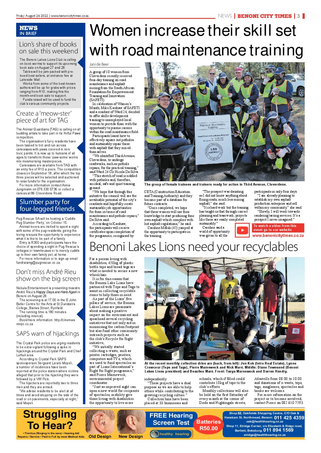 Benoni City Times 26 August 2022 page 5
