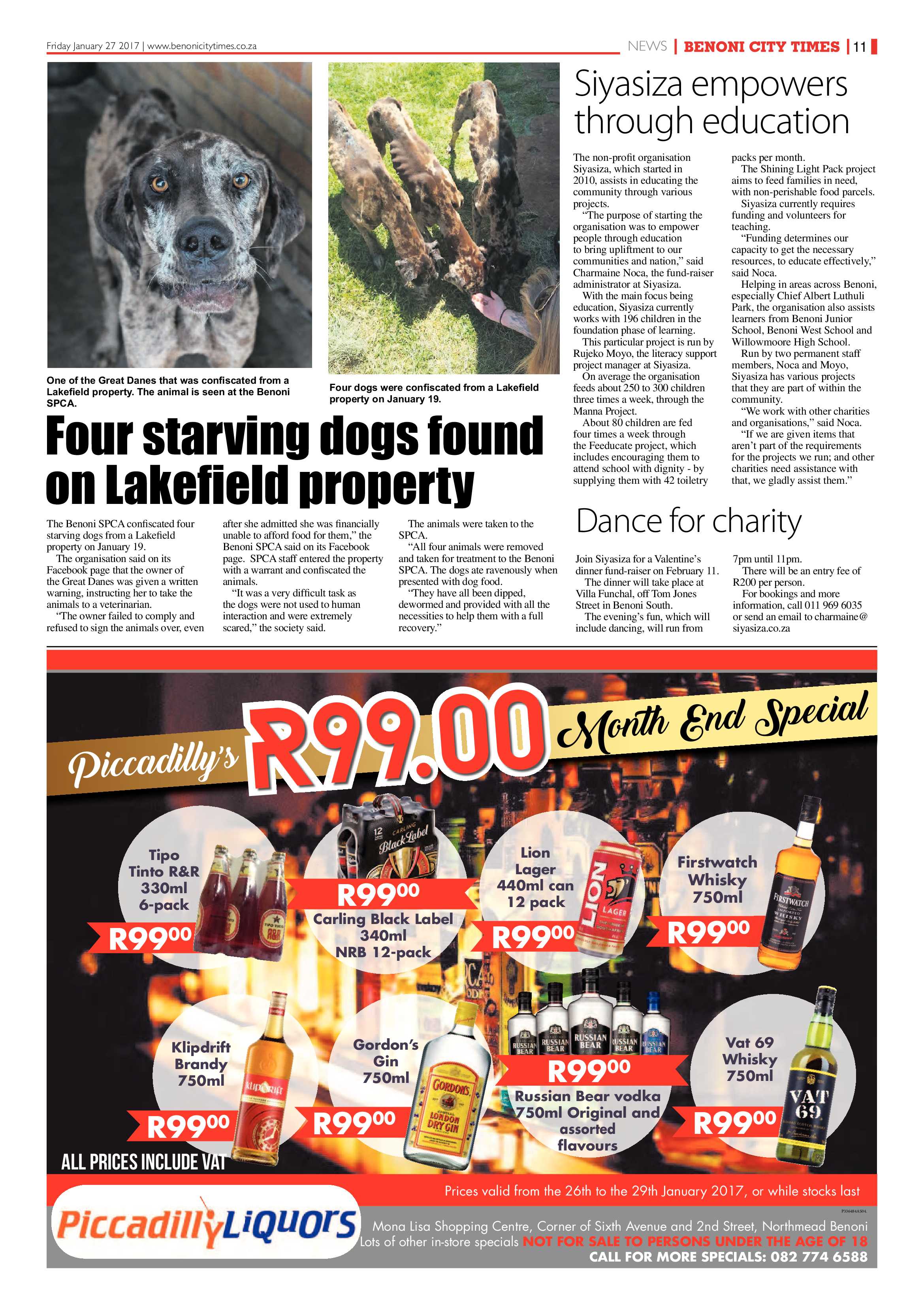 Benoni City Times 26 January 2017 page 11