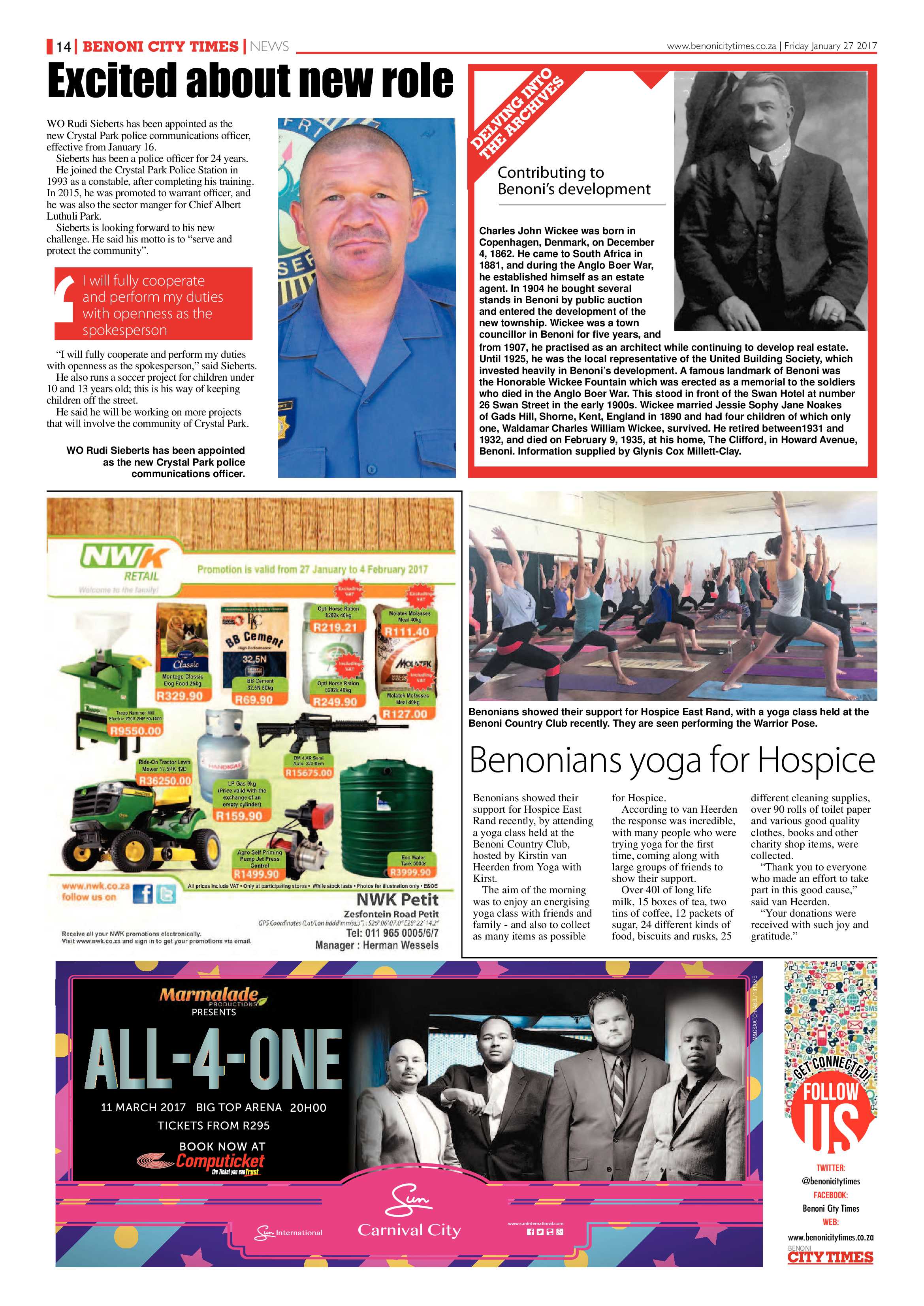 Benoni City Times 26 January 2017 page 14