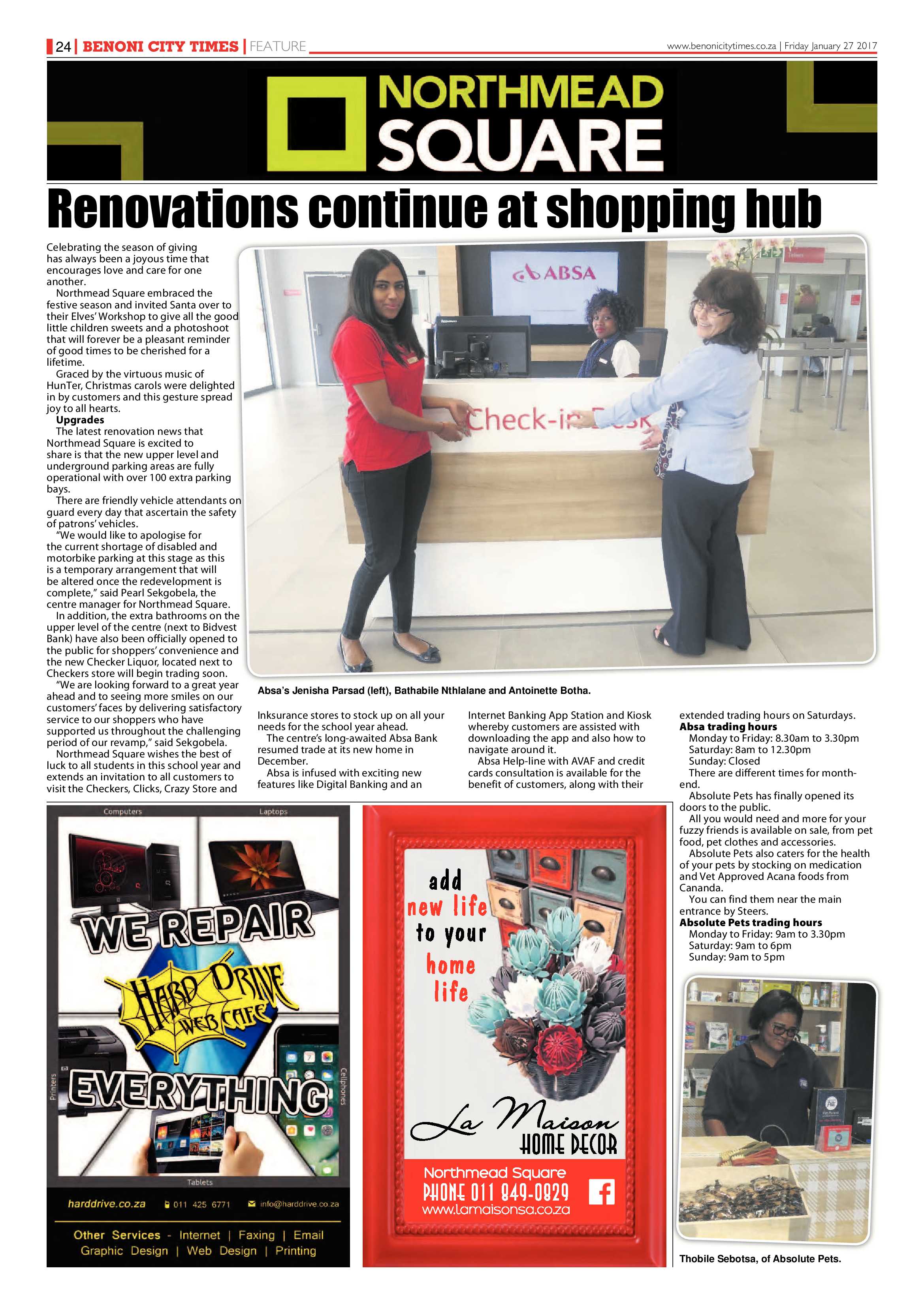 Benoni City Times 26 January 2017 page 24