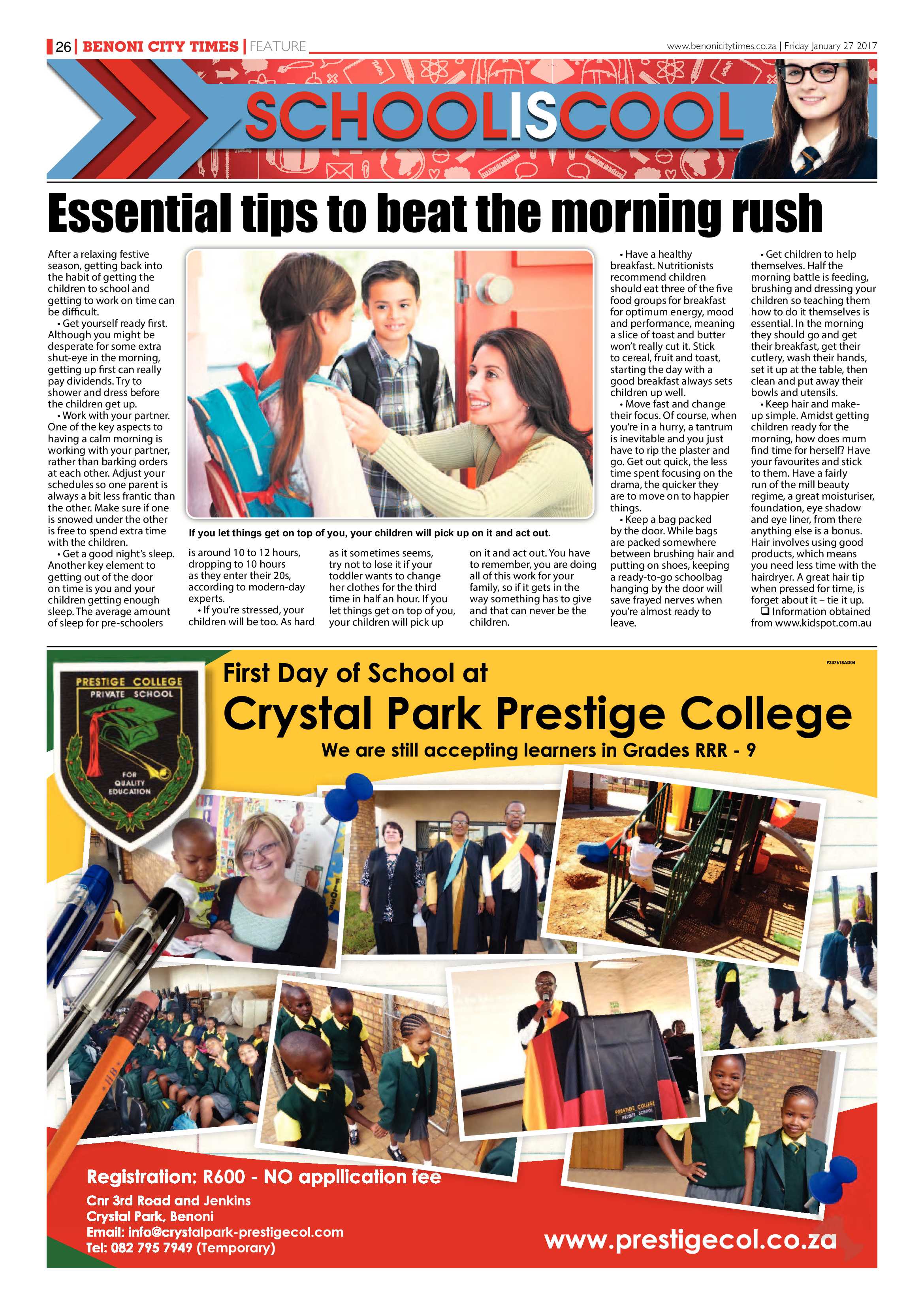 Benoni City Times 26 January 2017 page 26