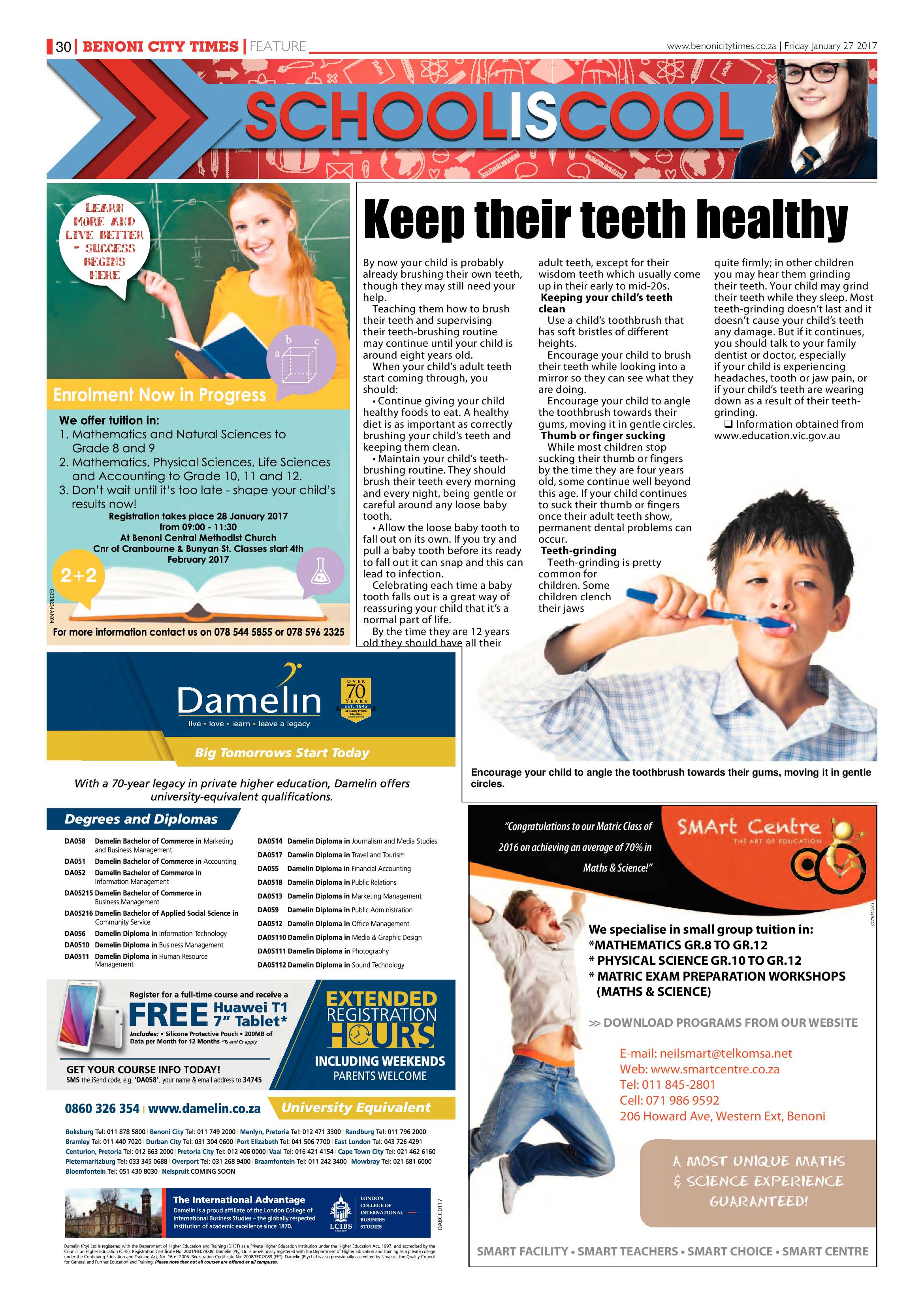 Benoni City Times 26 January 2017 page 30