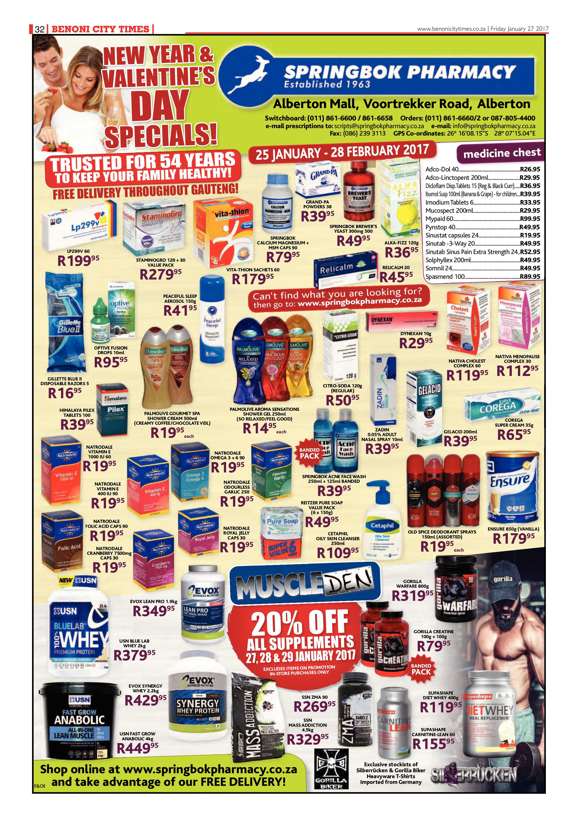 Benoni City Times 26 January 2017 page 32