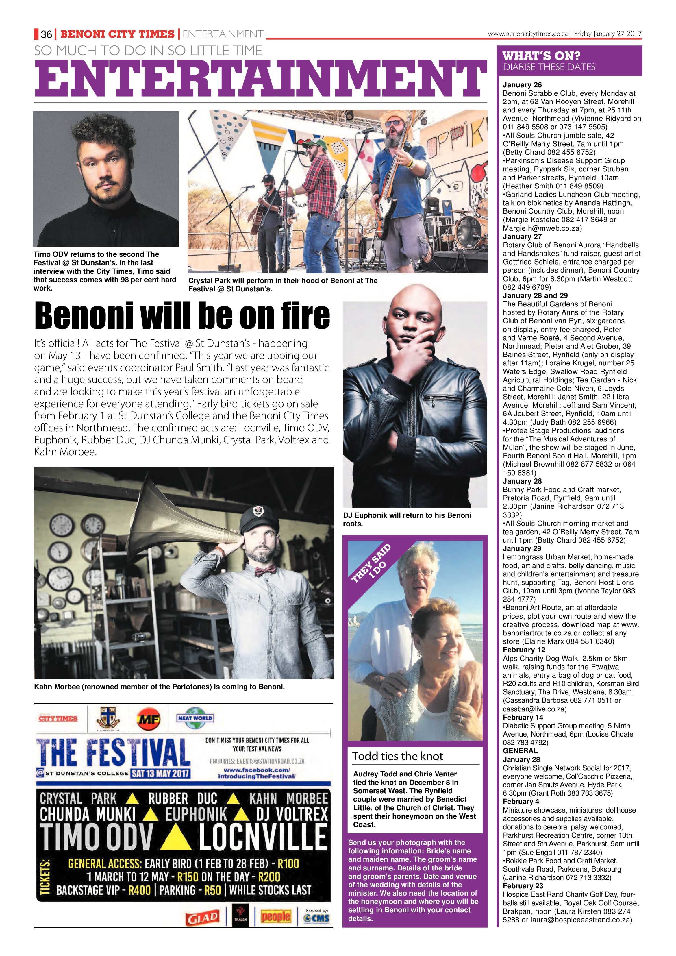 Benoni City Times 26 January 2017 page 36