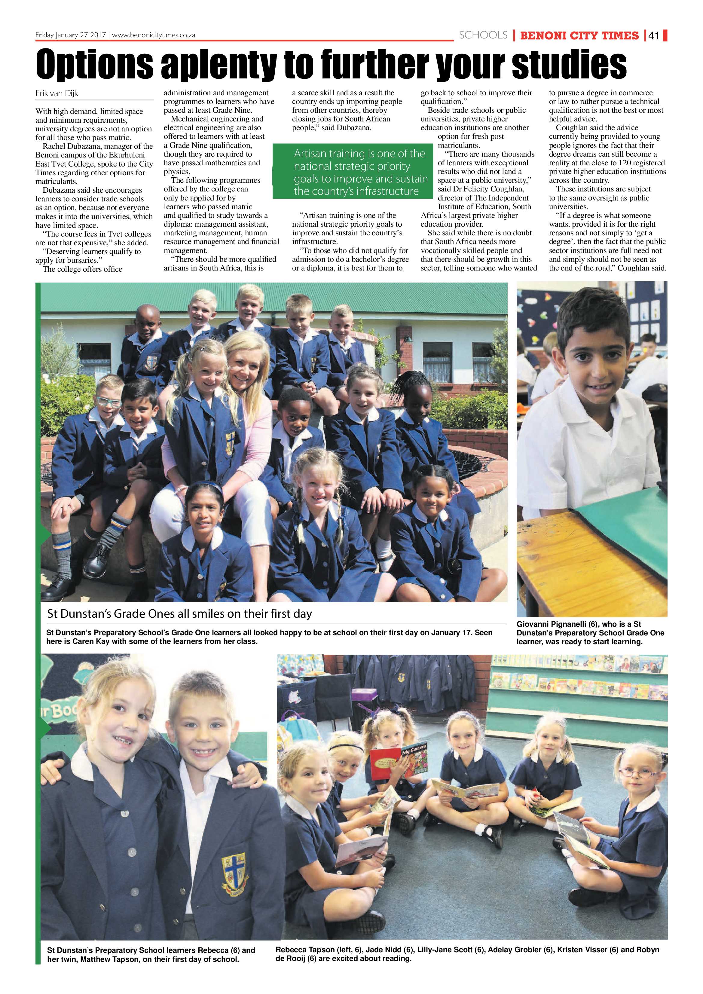 Benoni City Times 26 January 2017 page 41