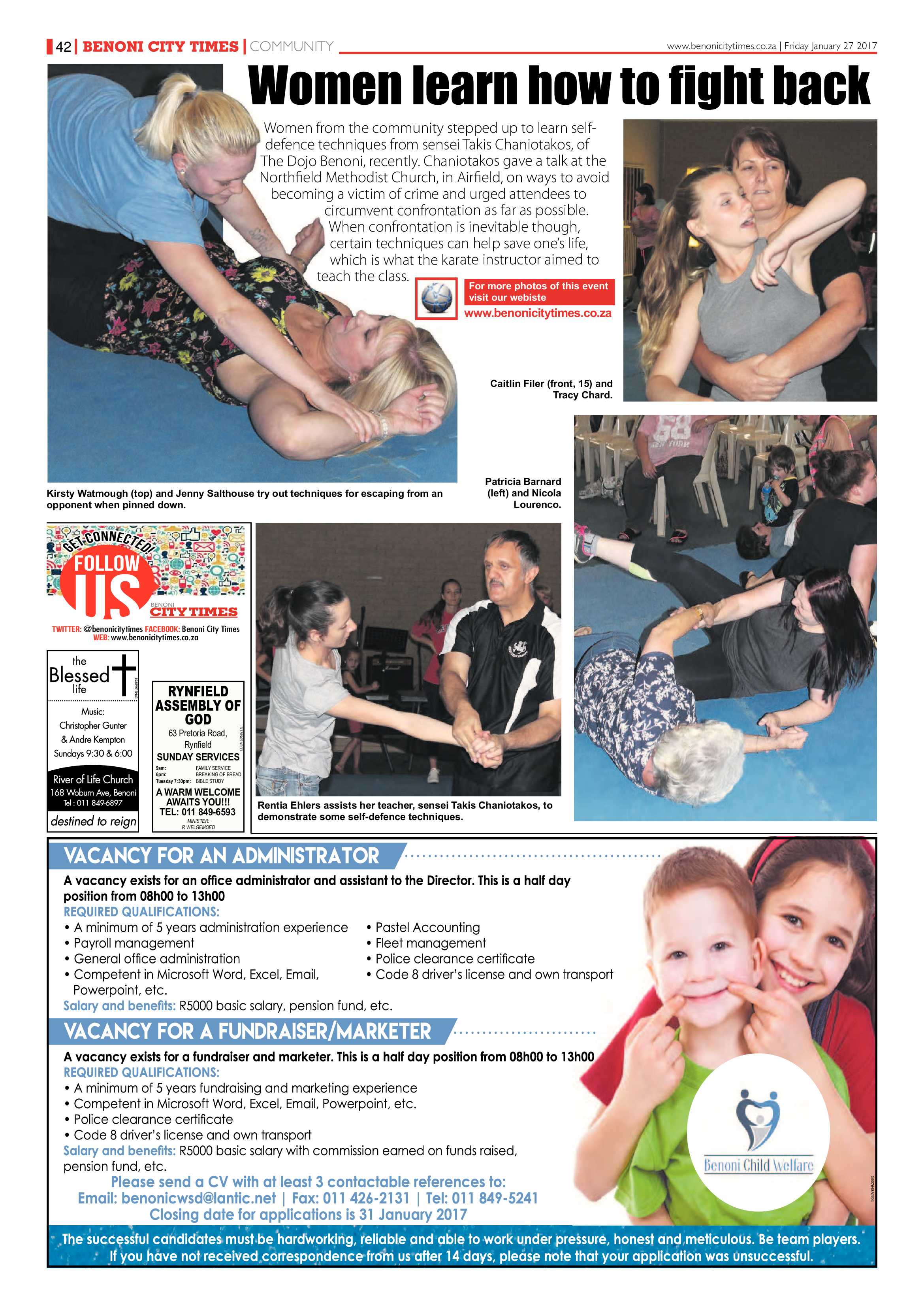 Benoni City Times 26 January 2017 page 42