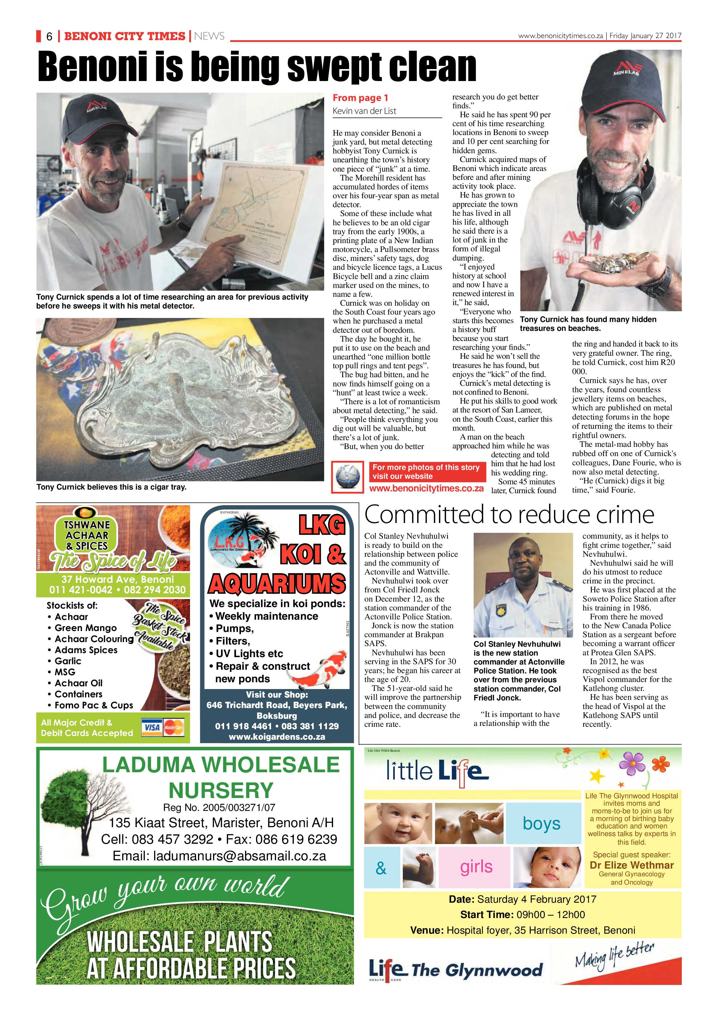Benoni City Times 26 January 2017 page 6