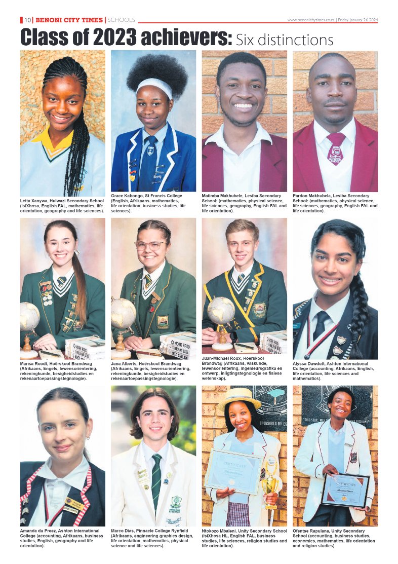 Benoni City Times 26 January 2024 page 10