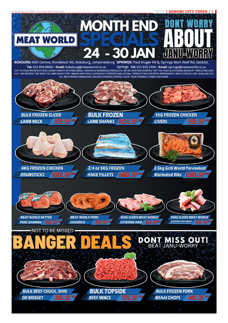 Benoni City Times 26 January 2024 page 5