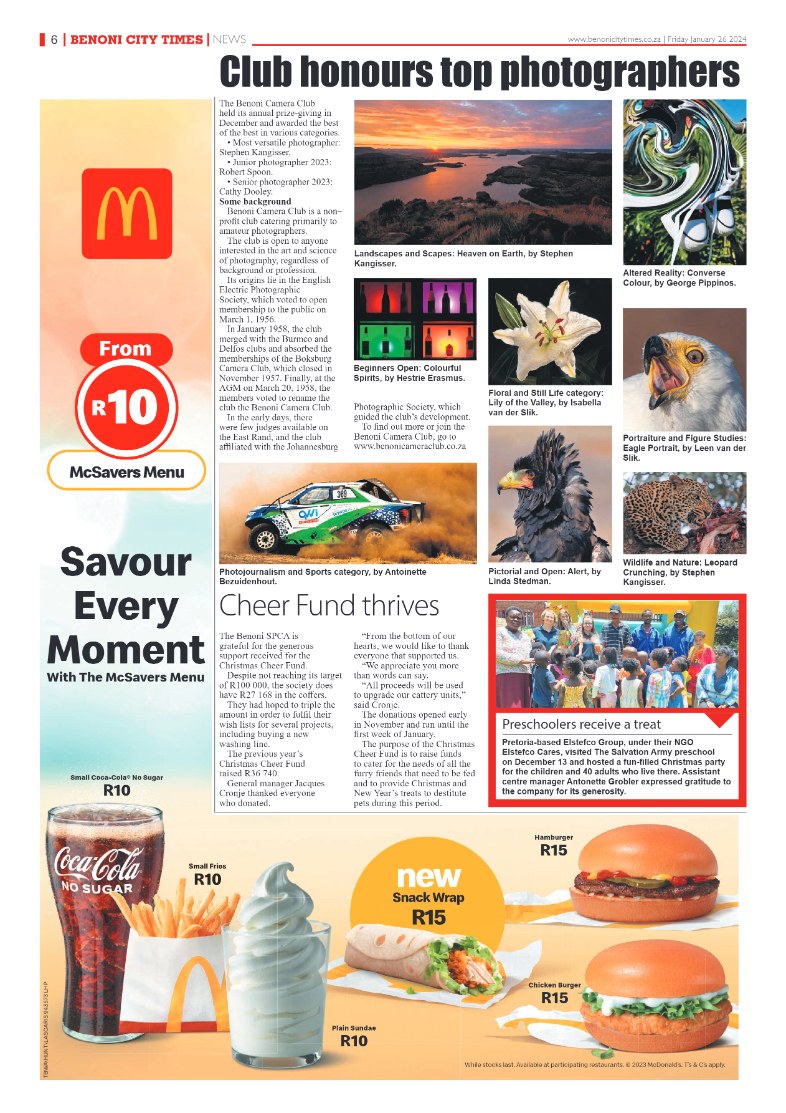 Benoni City Times 26 January 2024 page 6