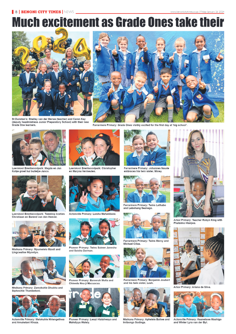 Benoni City Times 26 January 2024 page 8