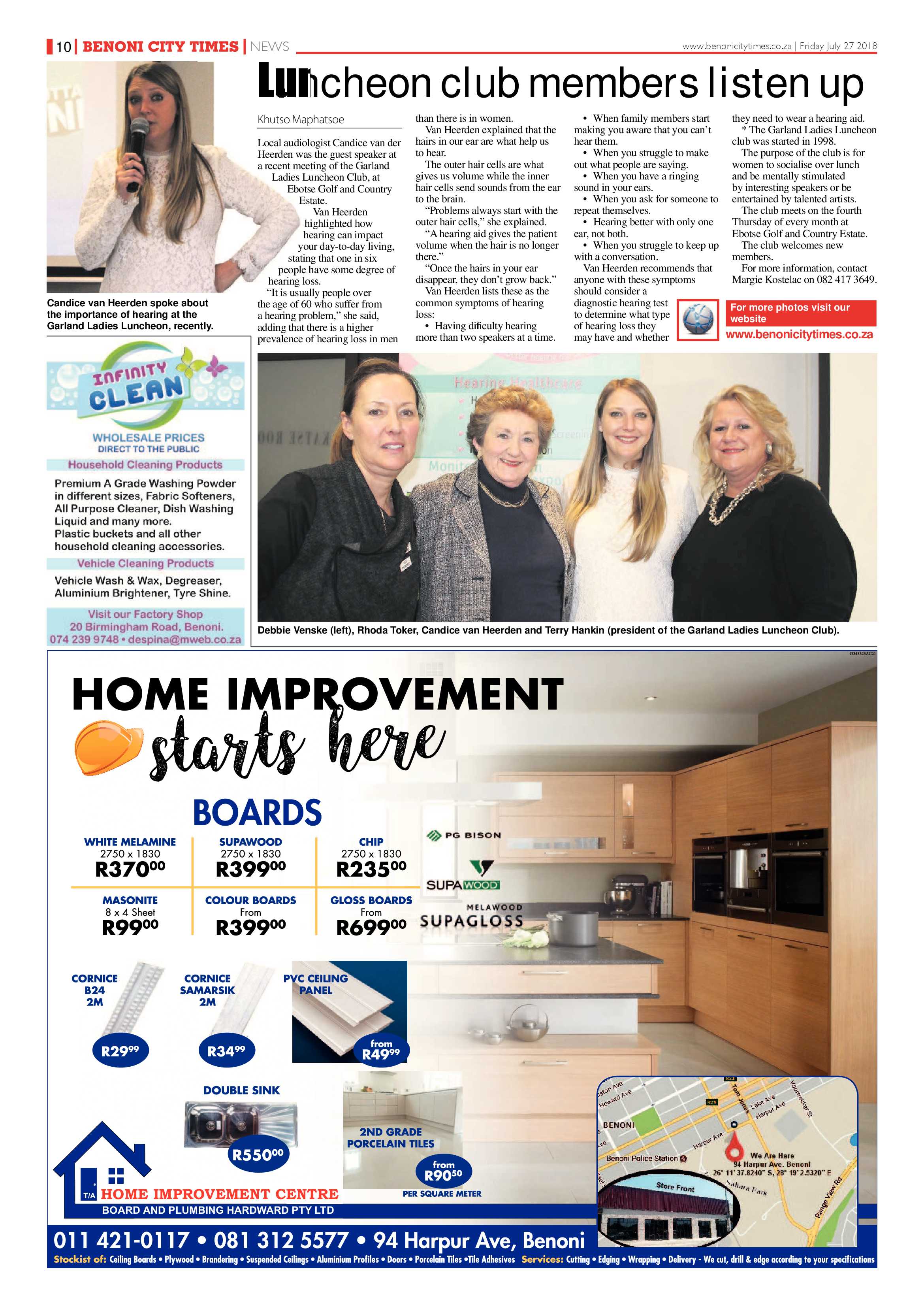 Benoni City Times 26 July 2018 page 10