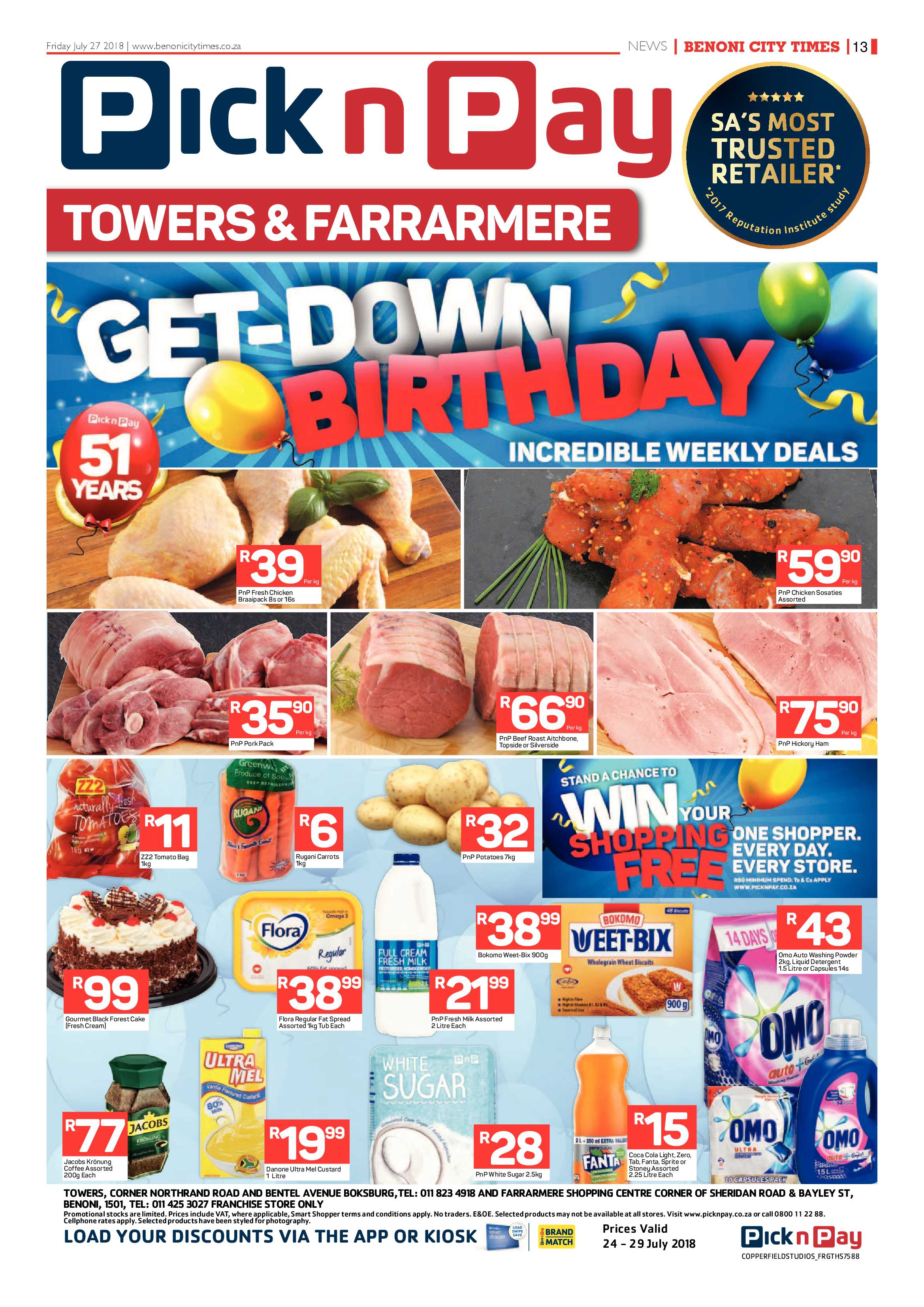 Benoni City Times 26 July 2018 page 13