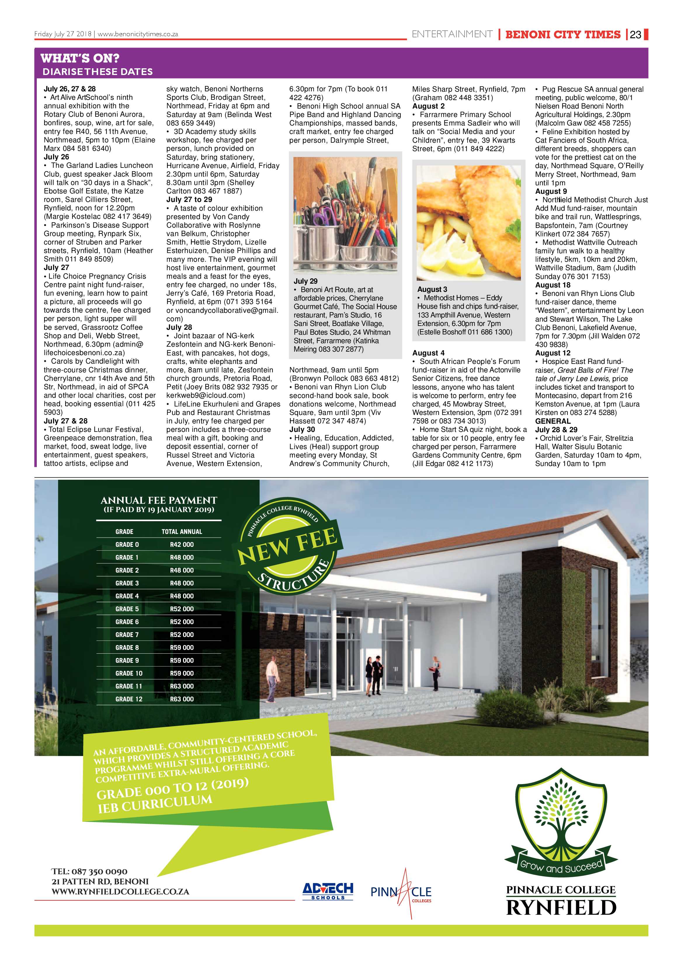 Benoni City Times 26 July 2018 page 23