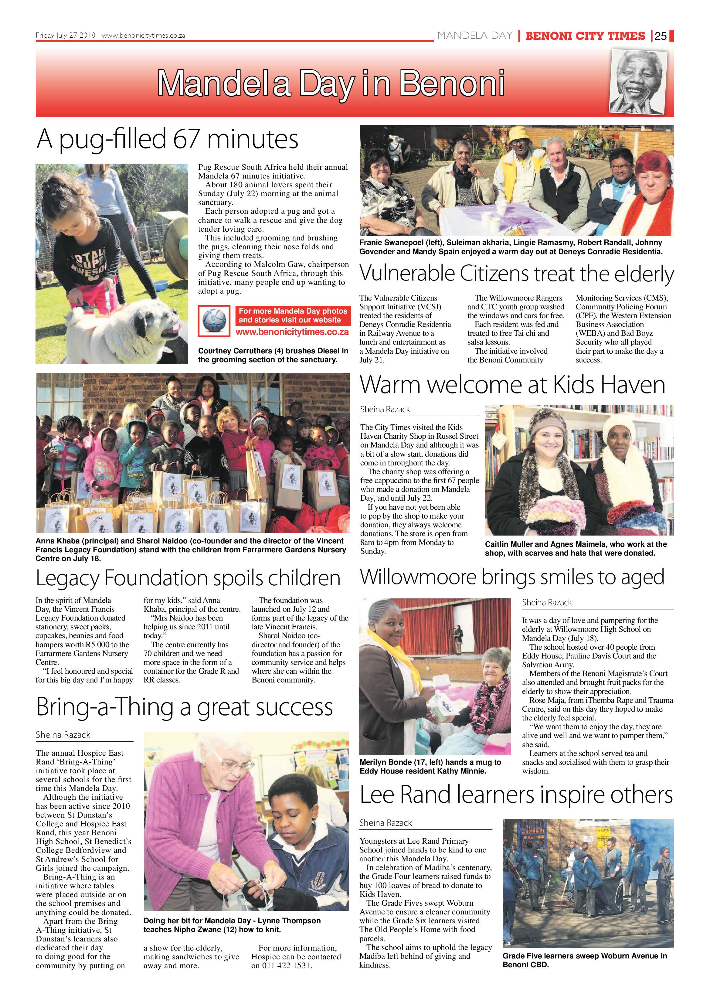 Benoni City Times 26 July 2018 page 25