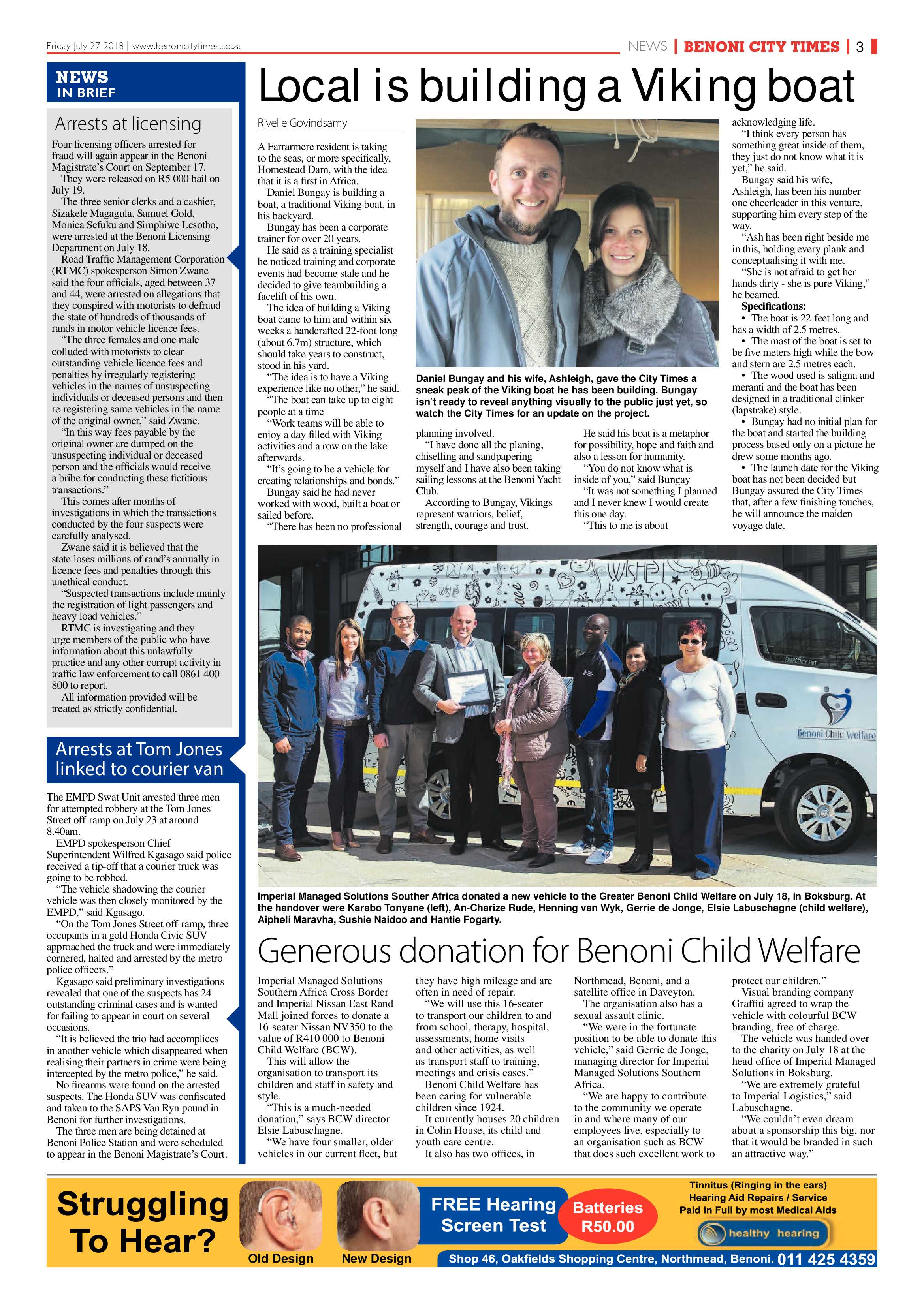 Benoni City Times 26 July 2018 page 3