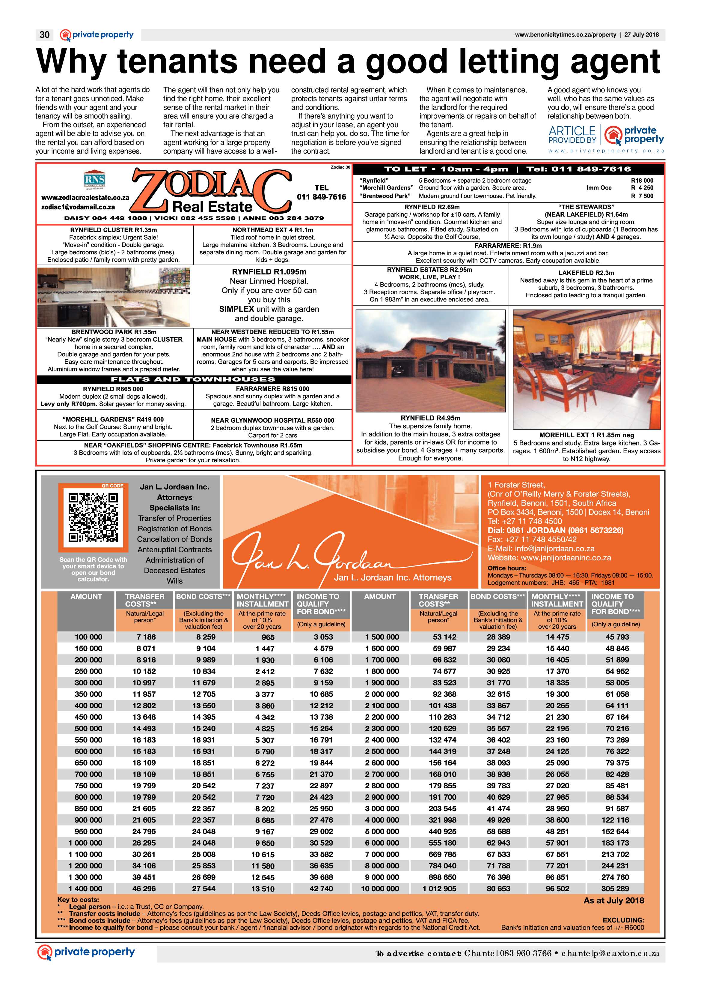 Benoni City Times 26 July 2018 page 30