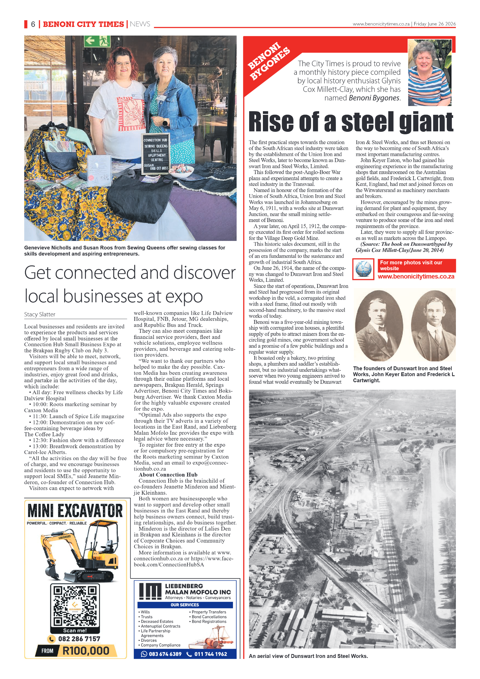 Benoni City Times 26 June 2026 page 6