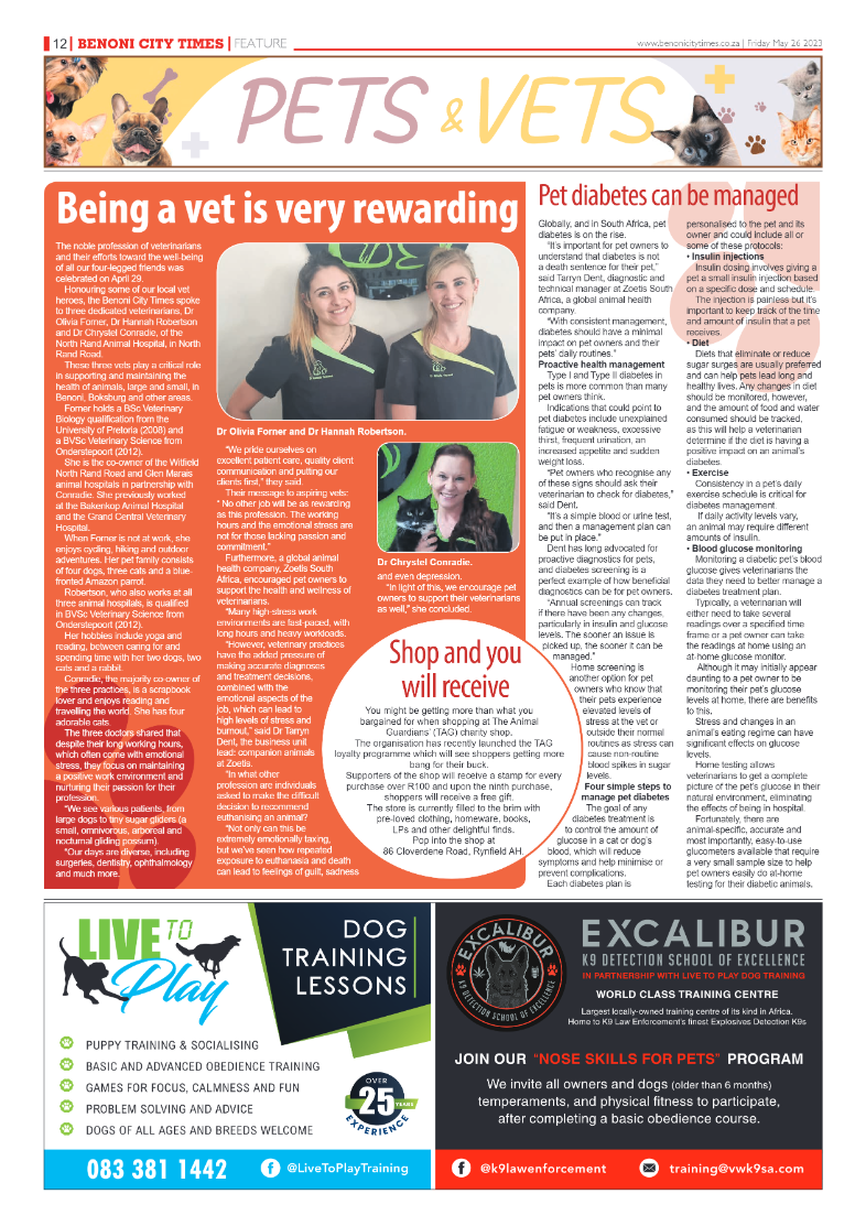 Benoni City Times 26 May 2023 page 12