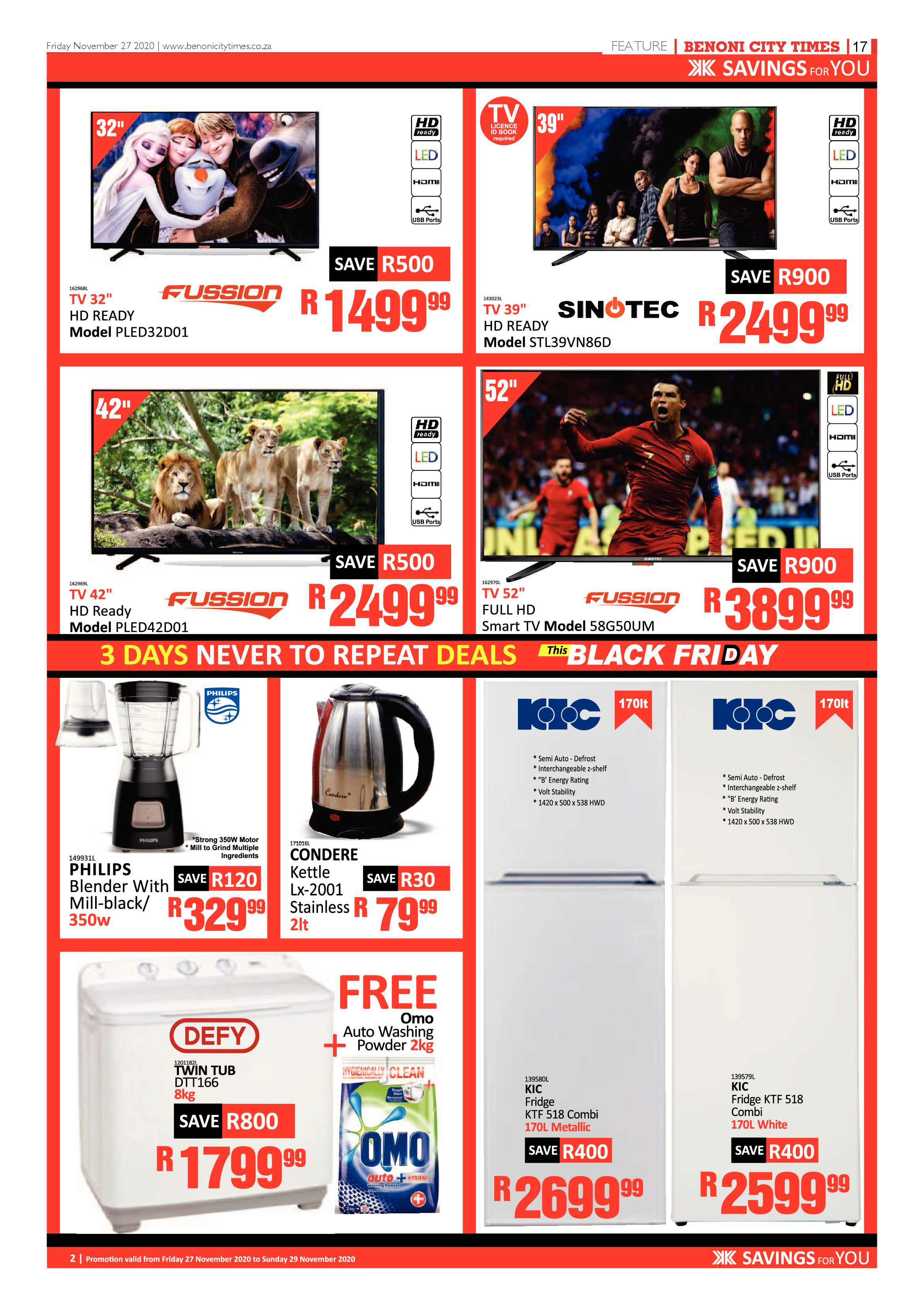 Benoni City Times 26 November 2020 page 17