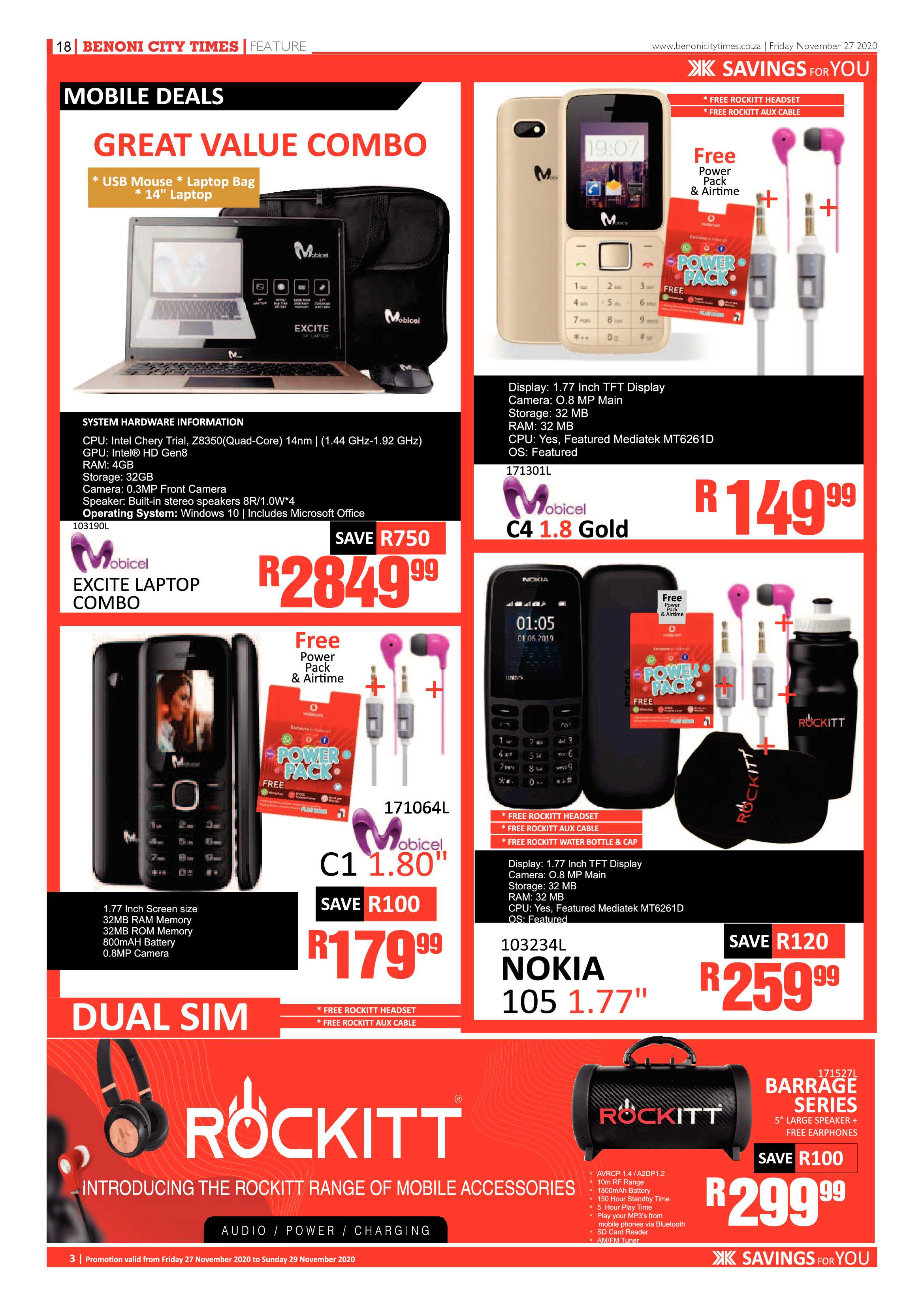 Benoni City Times 26 November 2020 page 18