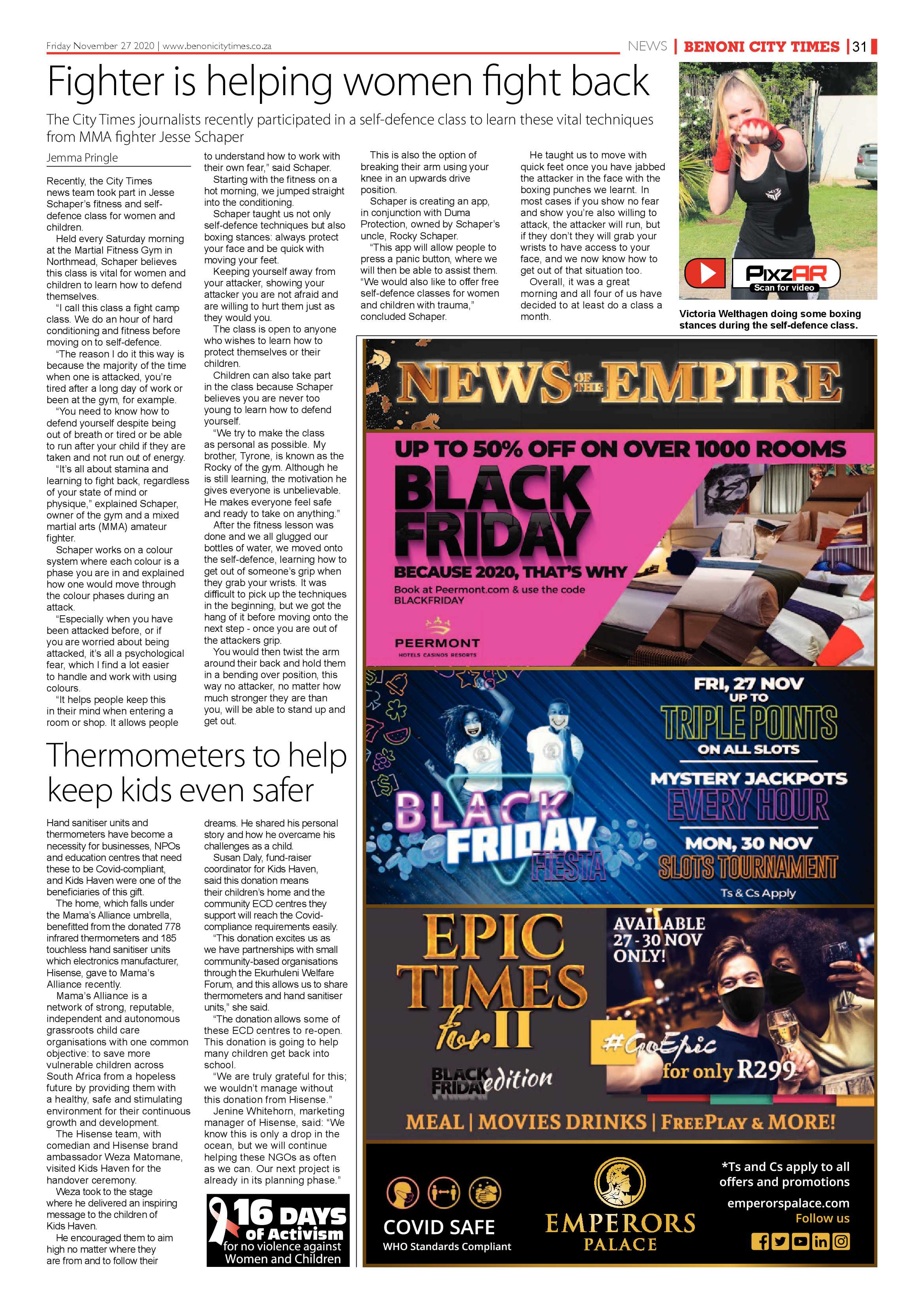 Benoni City Times 26 November 2020 page 31