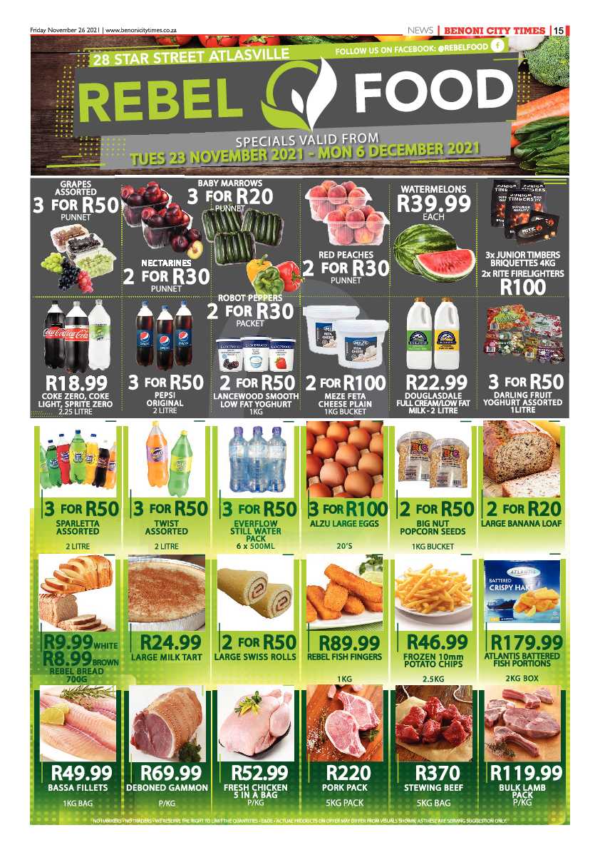 Benoni City Times 26 November 2021 page 15