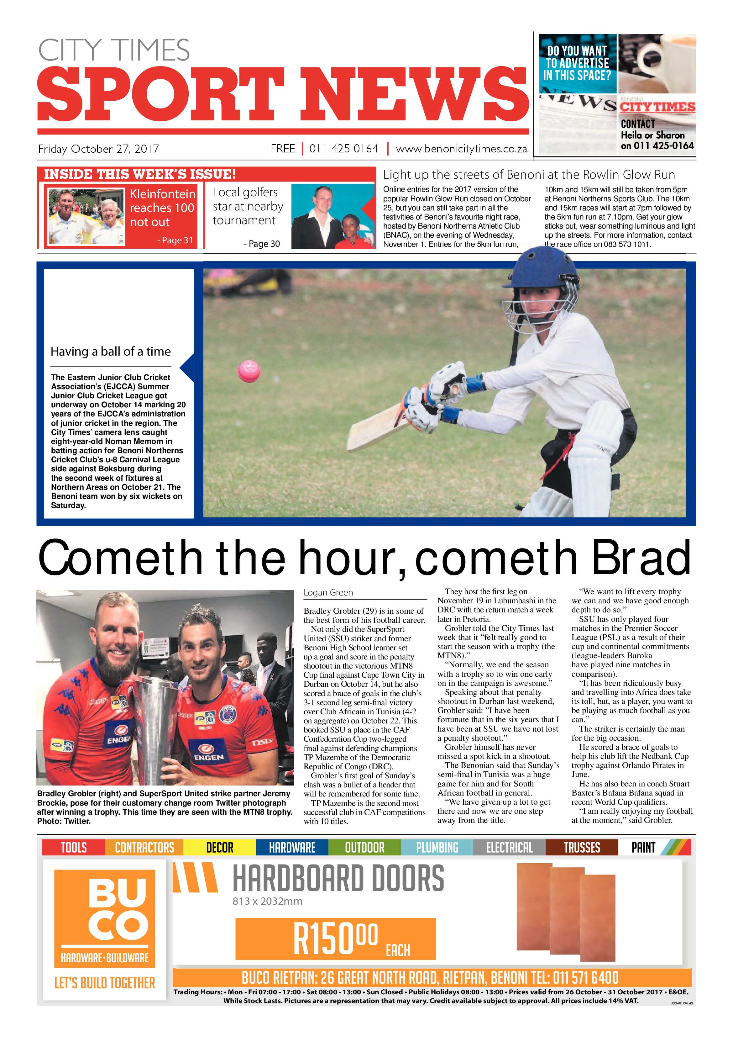 Benoni City Times 26 October 2017 page 32