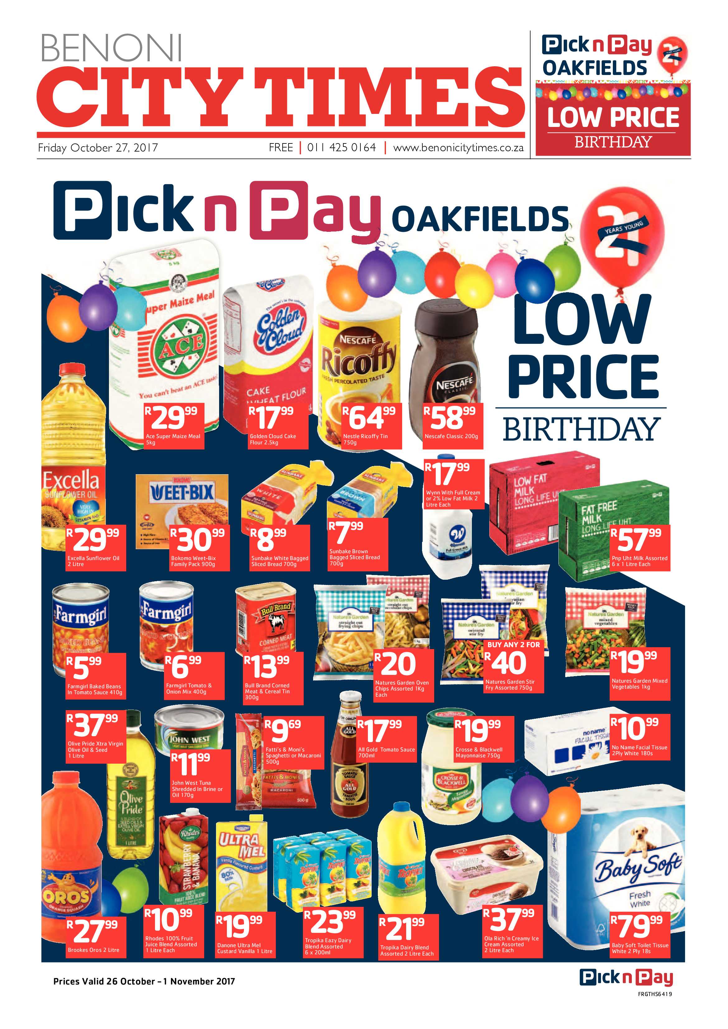 Benoni City Times 26 October 2017 page 33