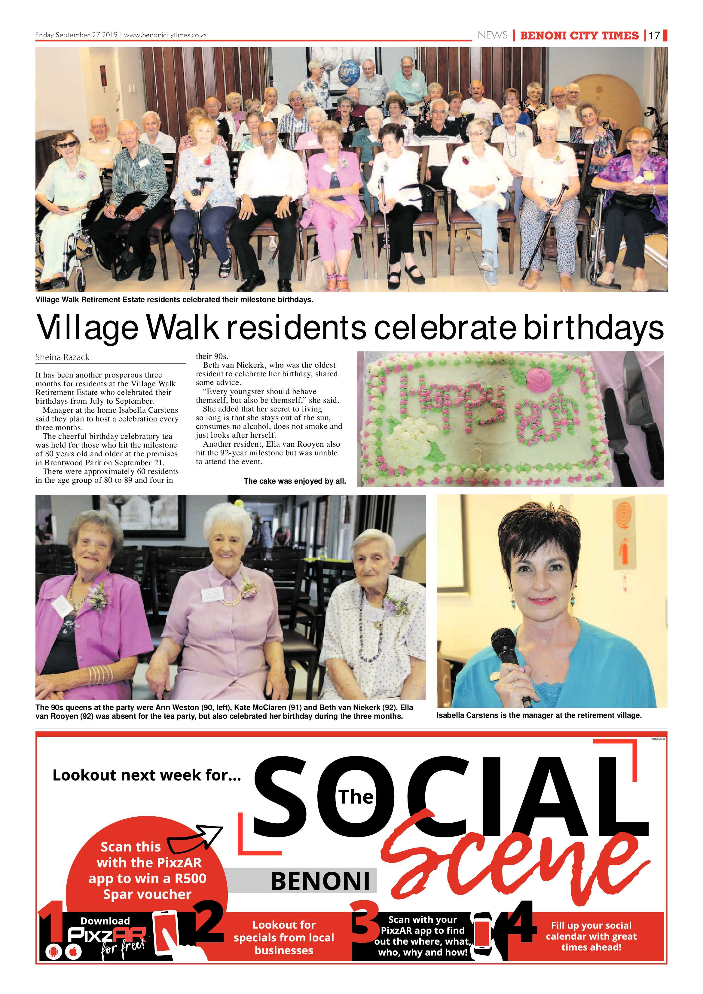 Benoni City Times 26 September 2019 page 17