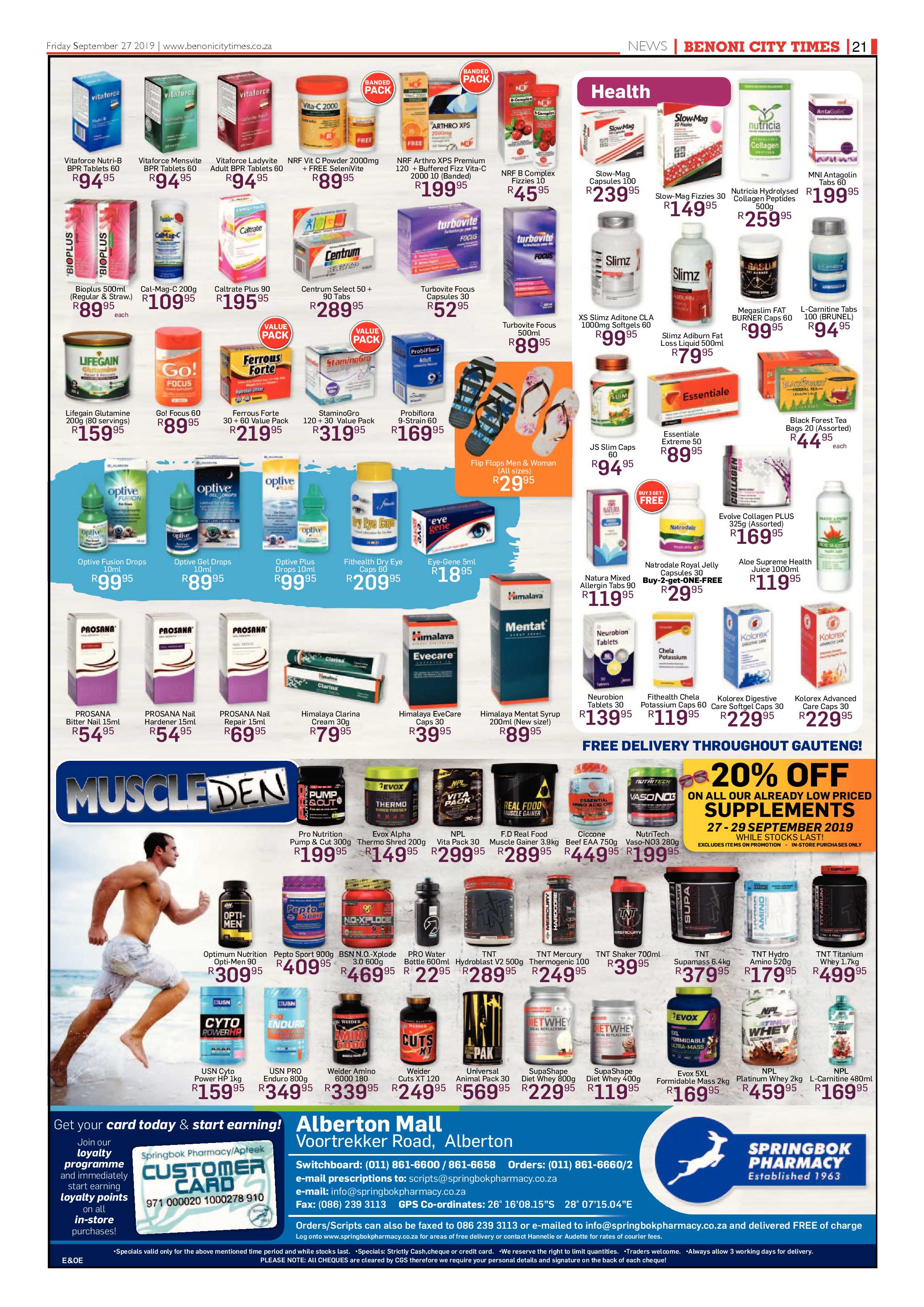 Benoni City Times 26 September 2019 page 21