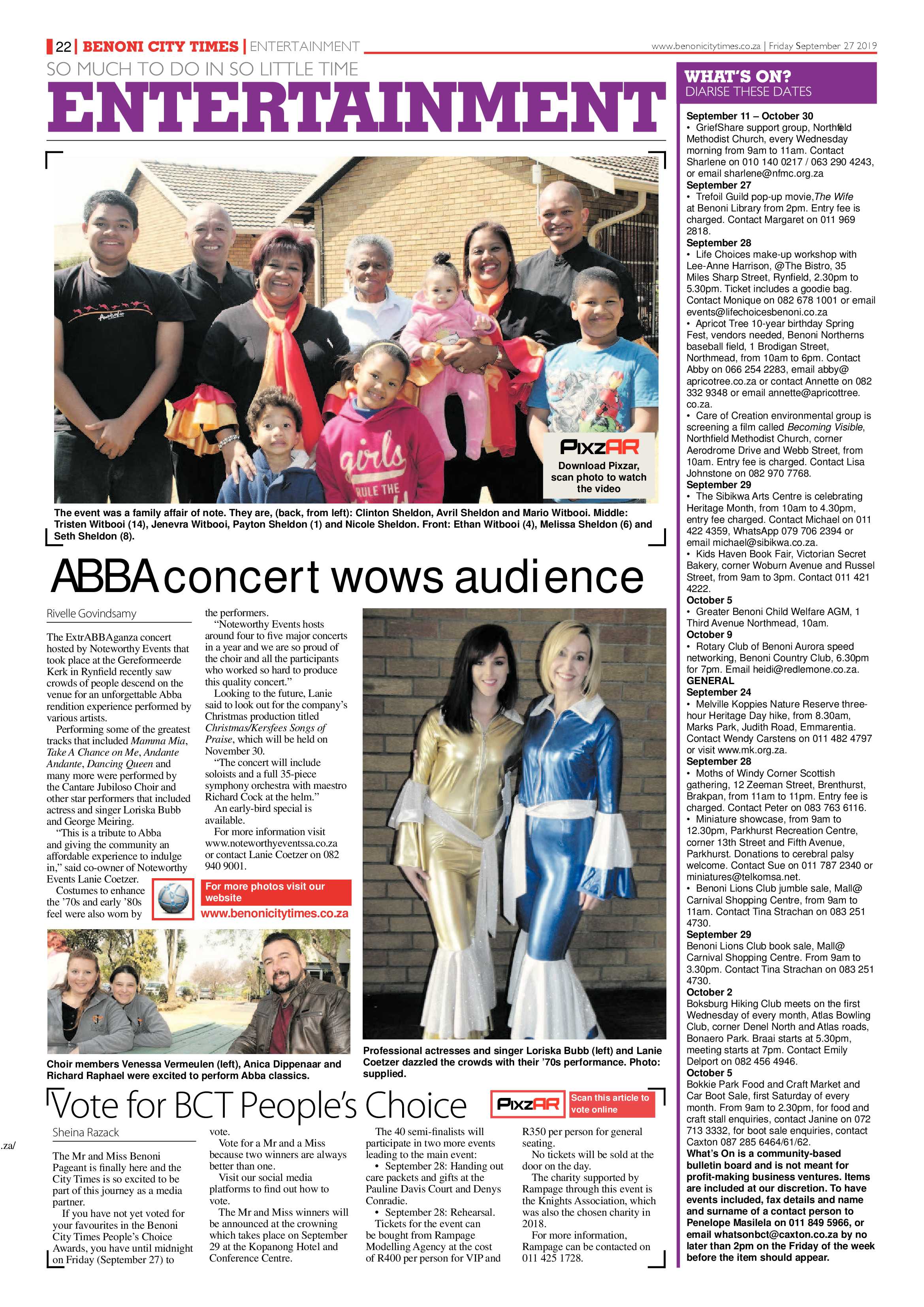Benoni City Times 26 September 2019 page 22