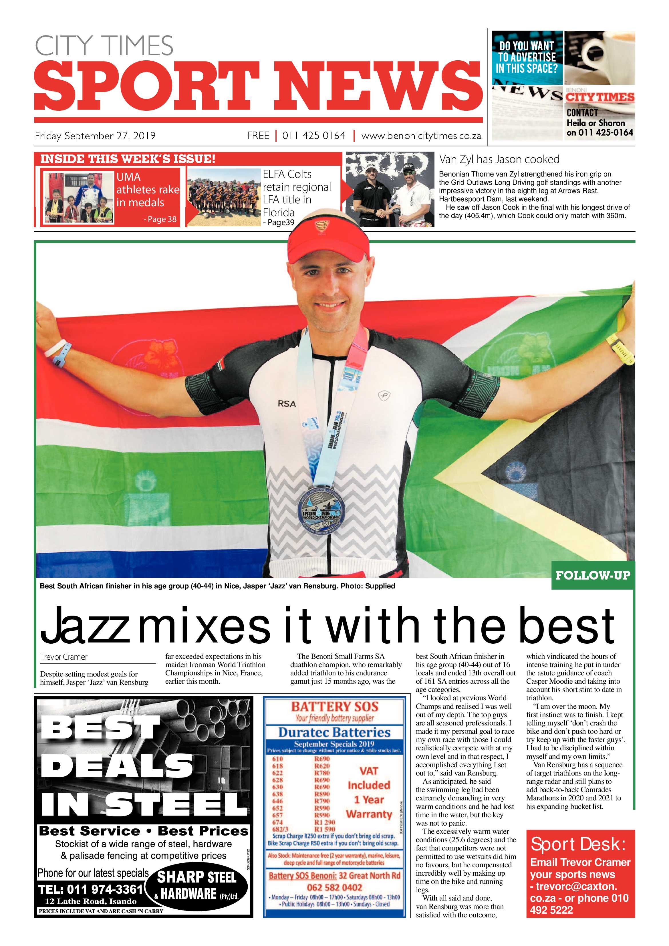 Benoni City Times 26 September 2019 page 40