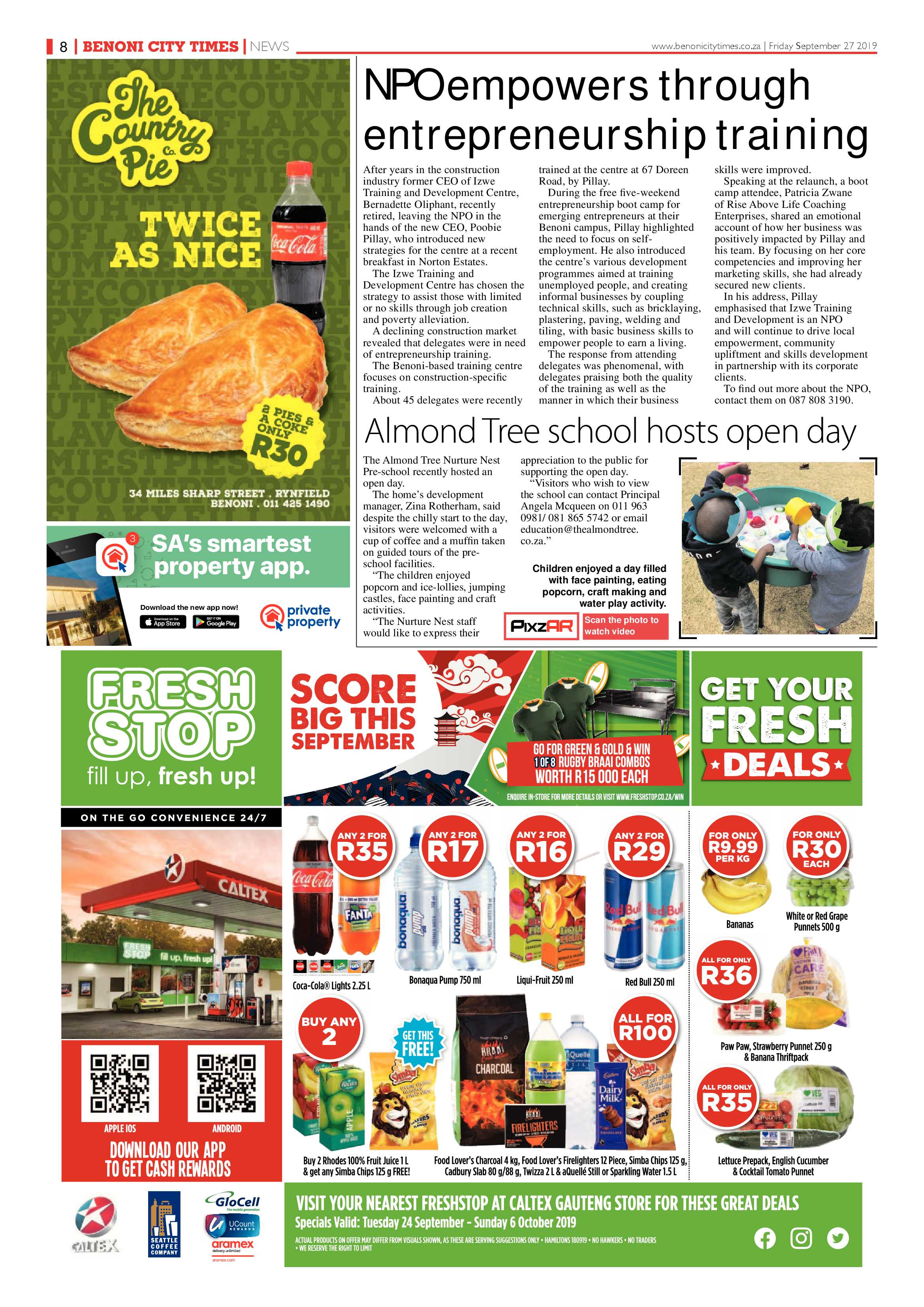 Benoni City Times 26 September 2019 page 8