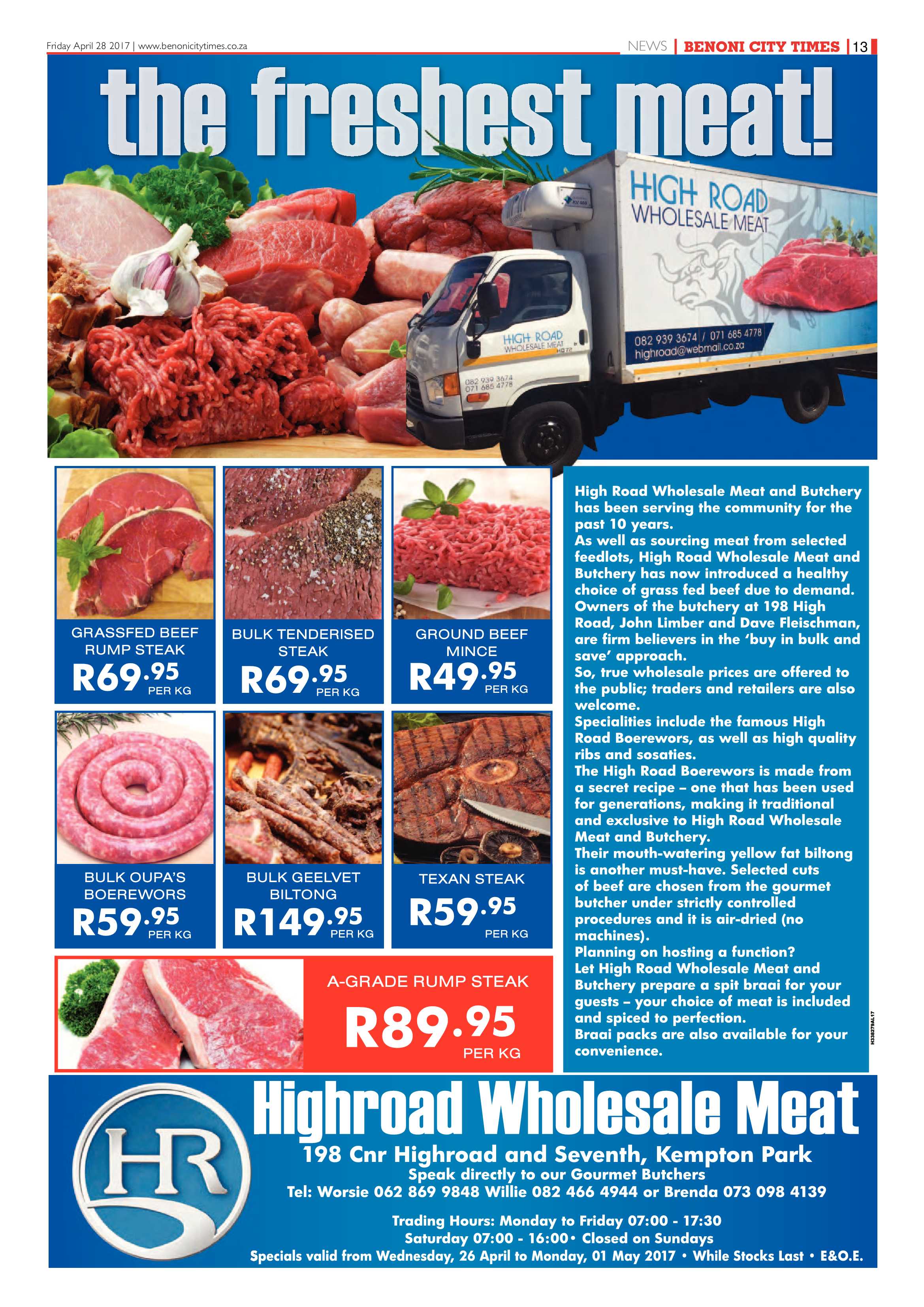 Benoni City Times 27 April 2017 page 13
