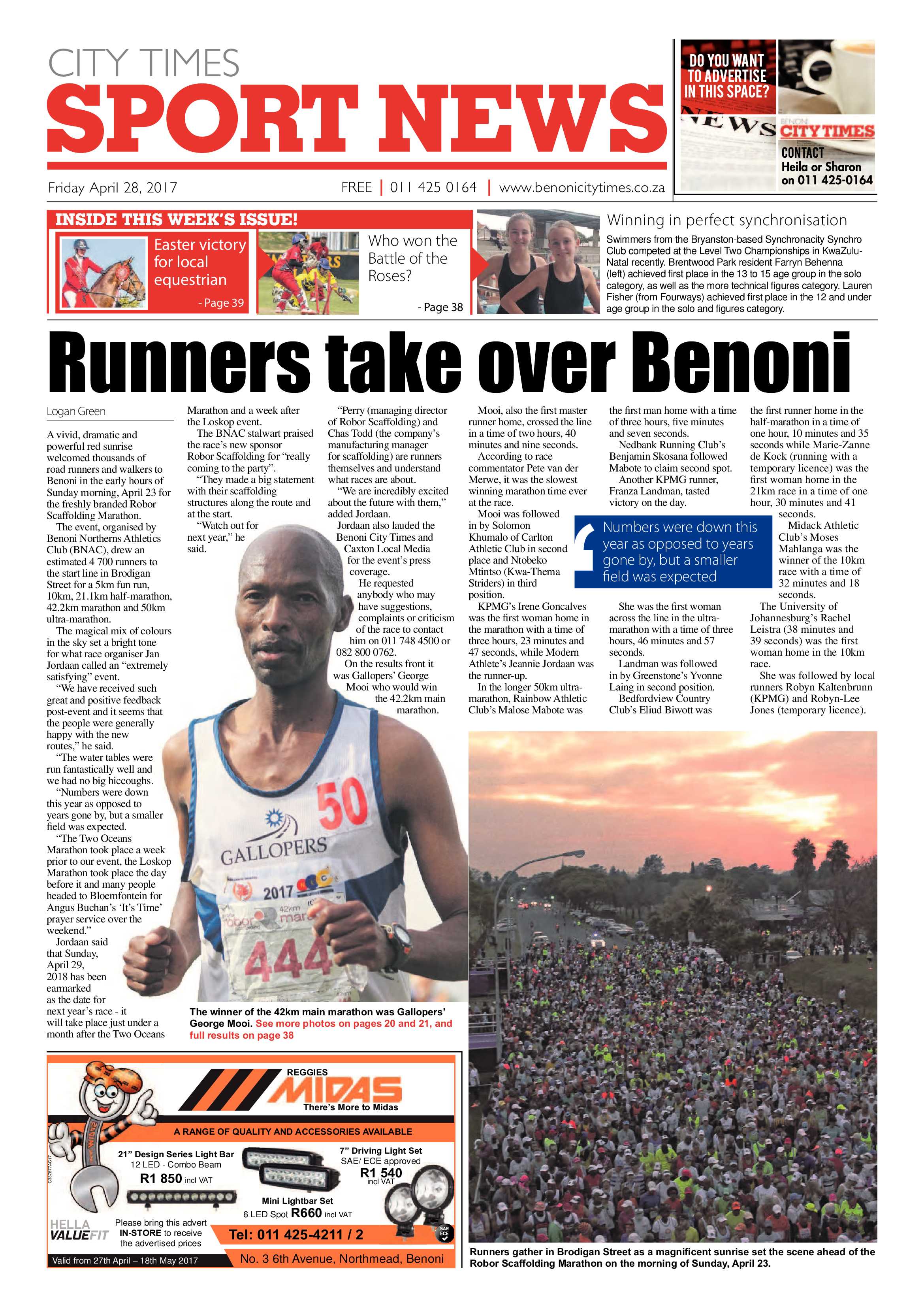 Benoni City Times 27 April 2017 page 40