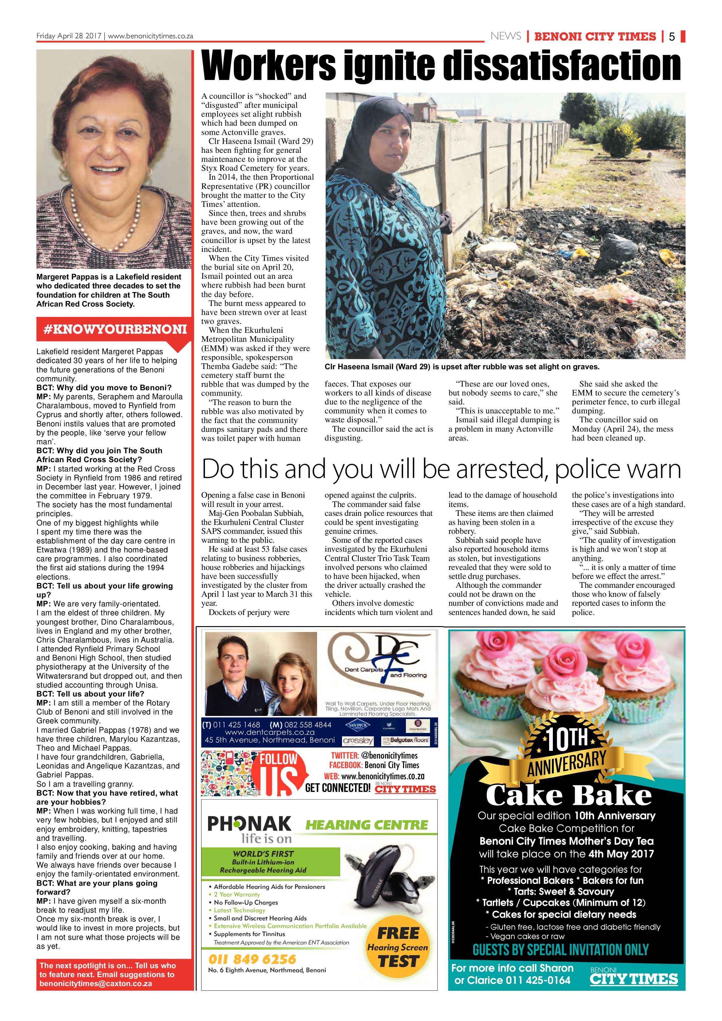 Benoni City Times 27 April 2017 page 5