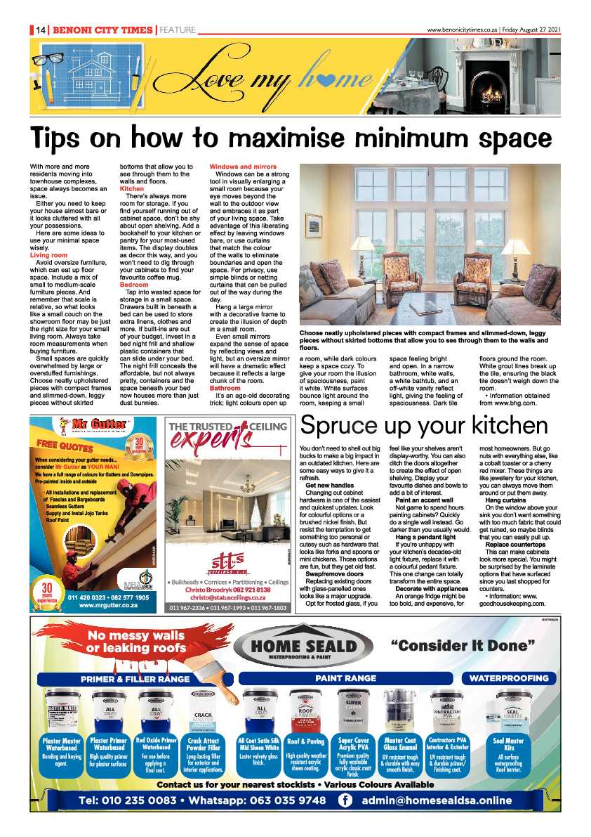 Benoni City Times 27 August 2021 page 14