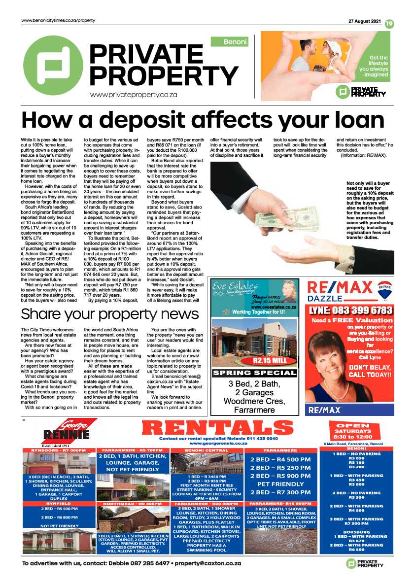 Benoni City Times 27 August 2021 page 19