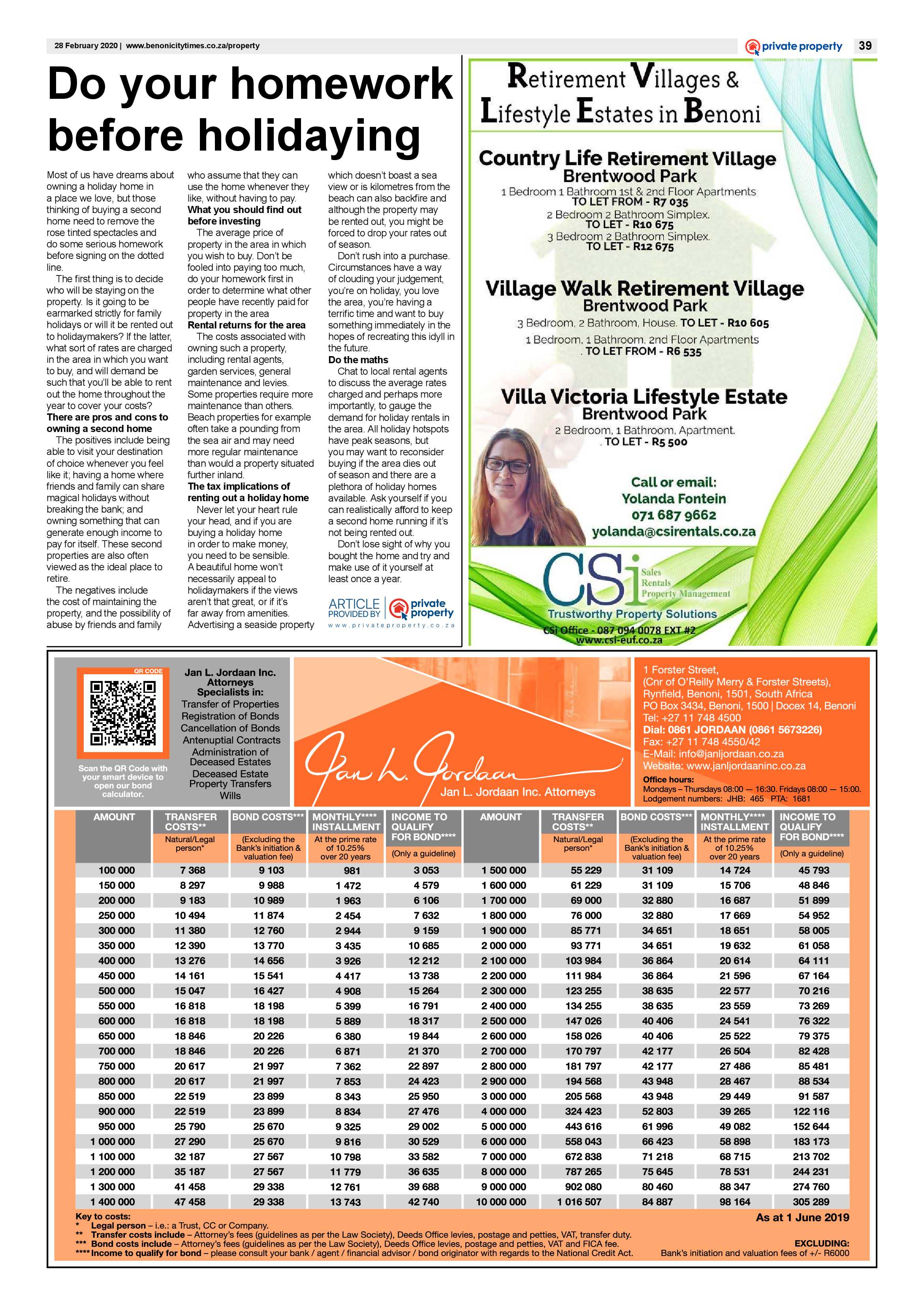 Benoni City Times 27 February 2020 page 39