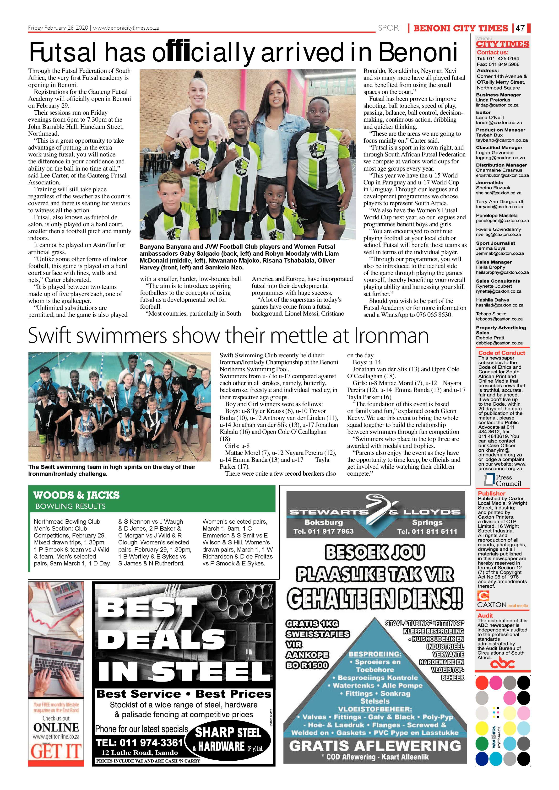 Benoni City Times 27 February 2020 page 47