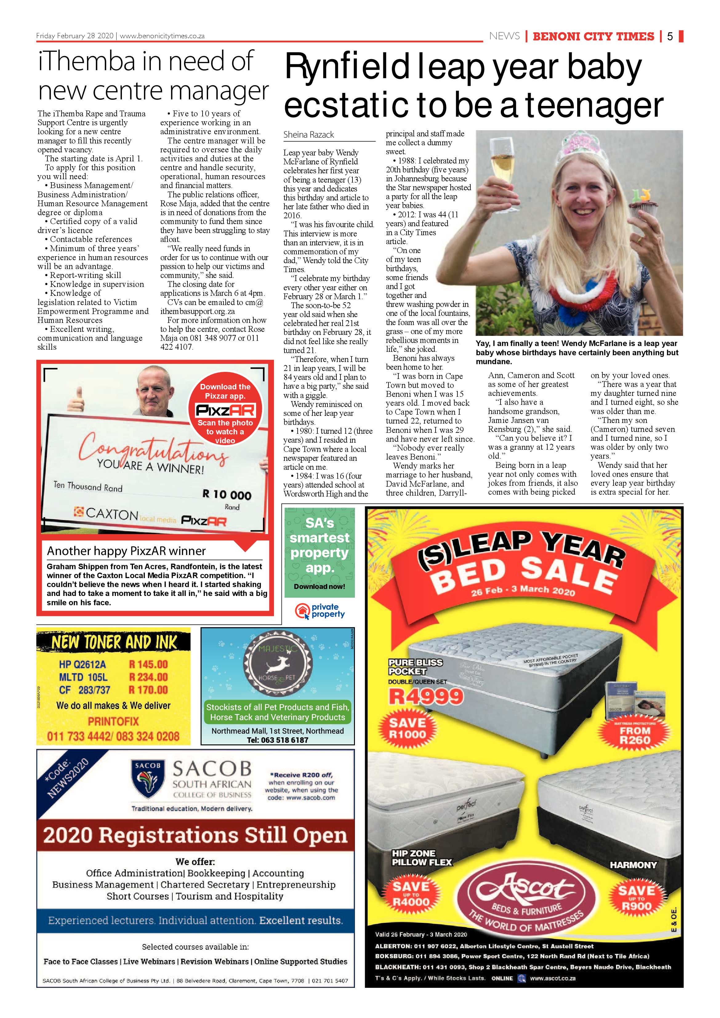 Benoni City Times 27 February 2020 page 5