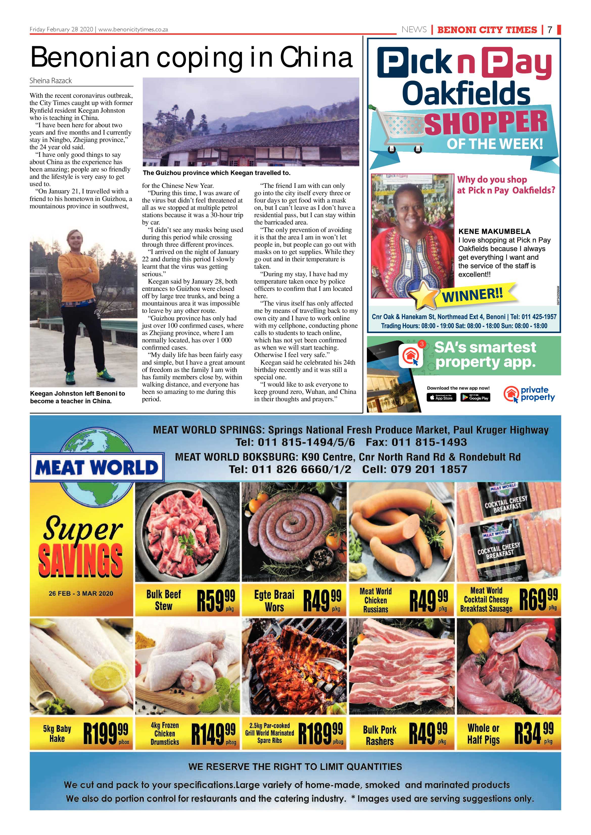 Benoni City Times 27 February 2020 page 7
