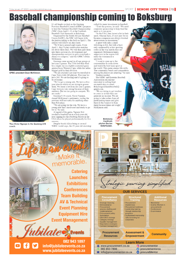 Benoni City Times 27 January 2023 page 14