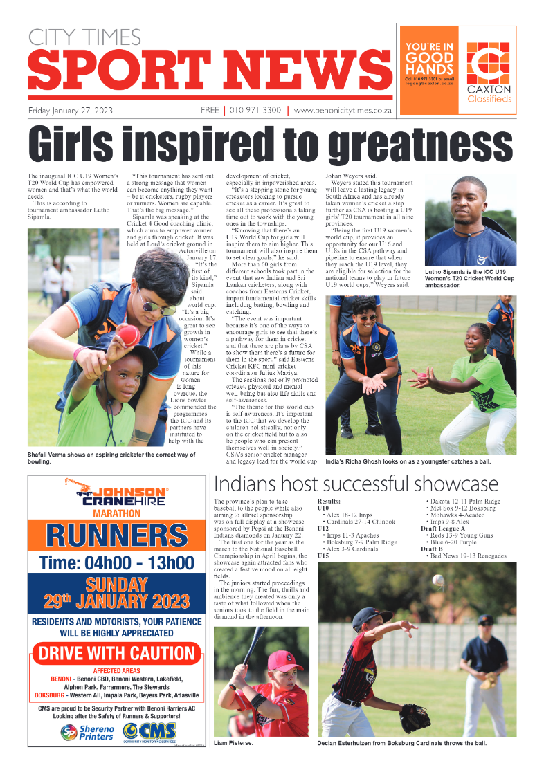 Benoni City Times 27 January 2023 page 15