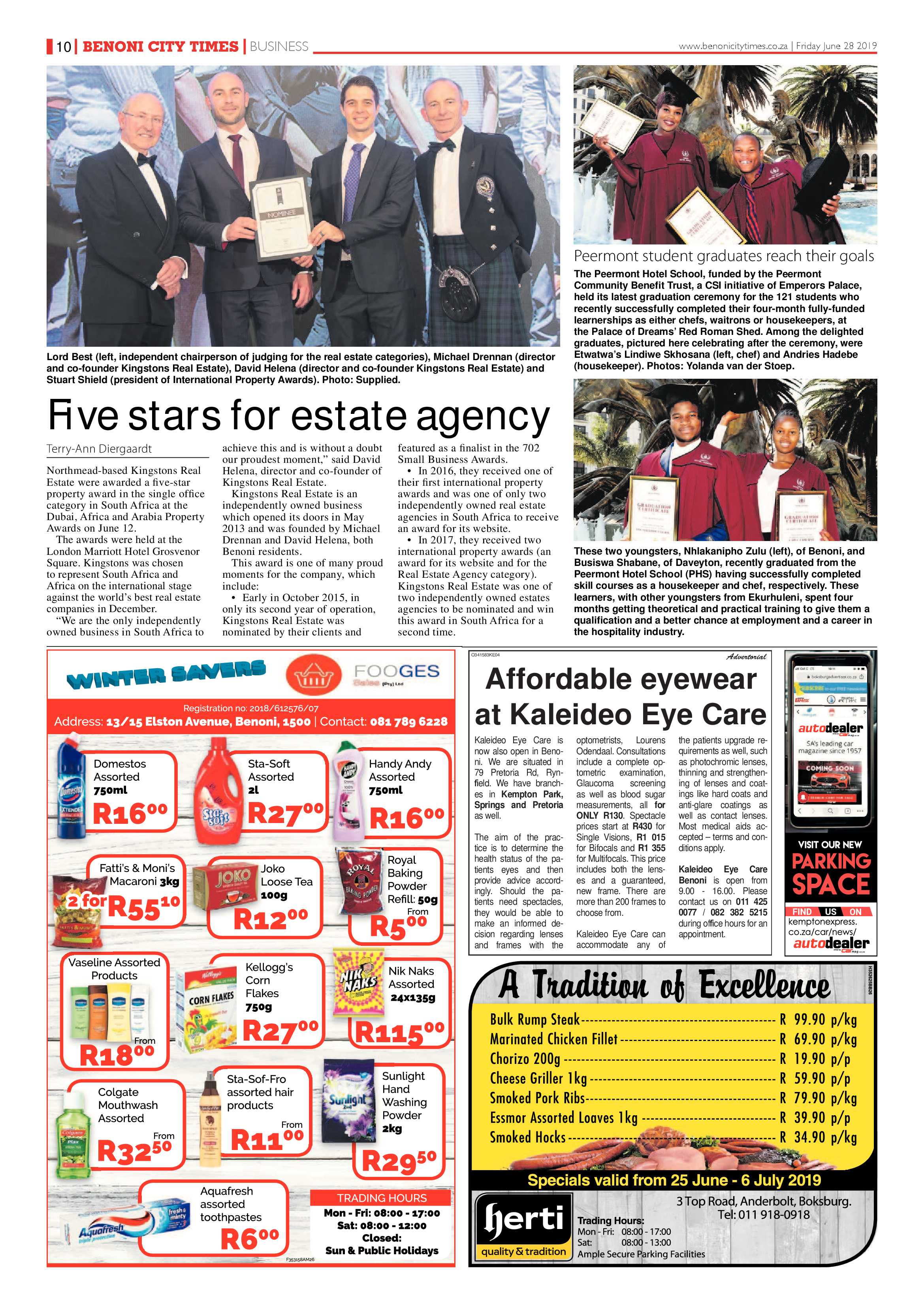 Benoni City Times 27 June 2019 page 10