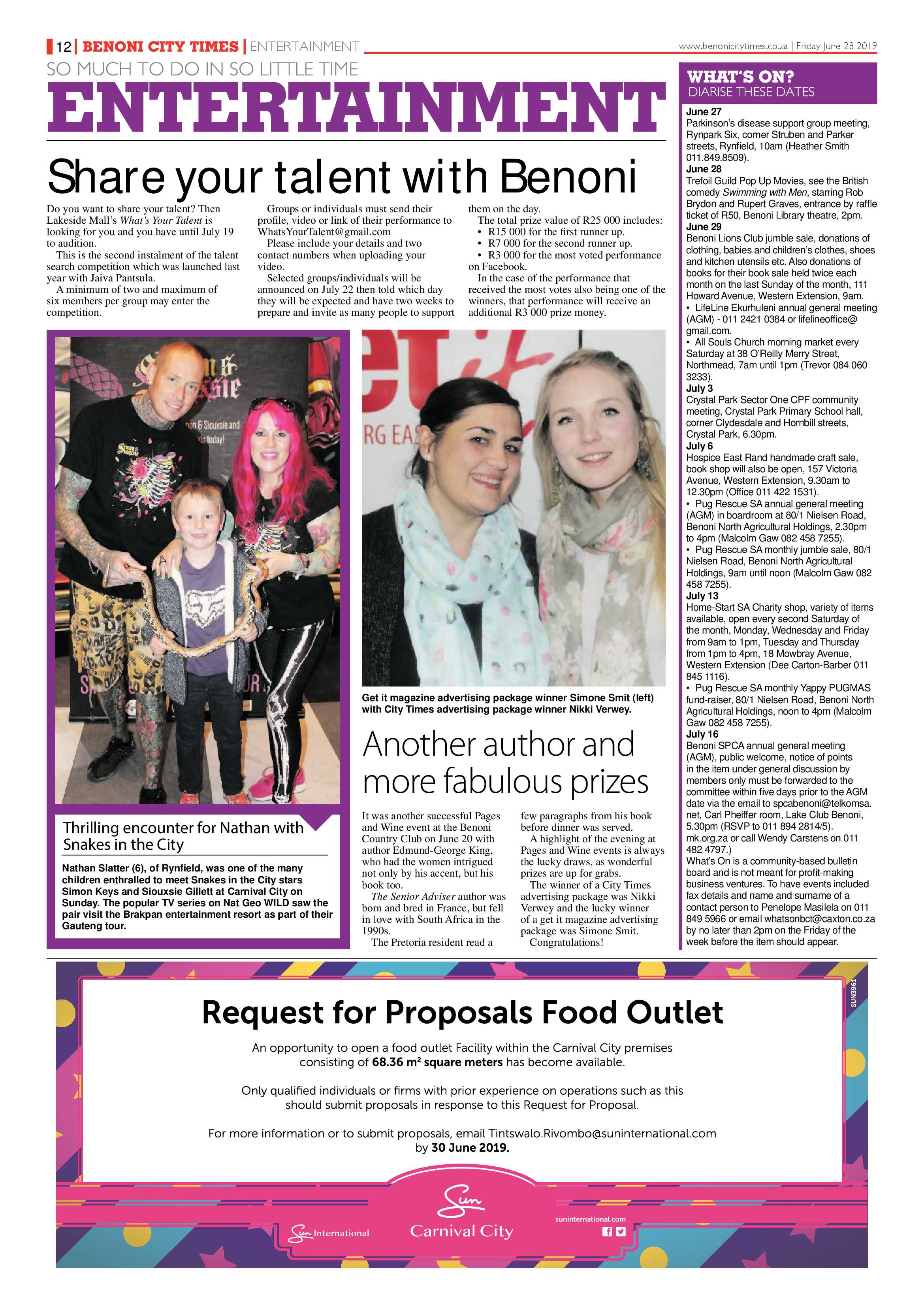 Benoni City Times 27 June 2019 page 12
