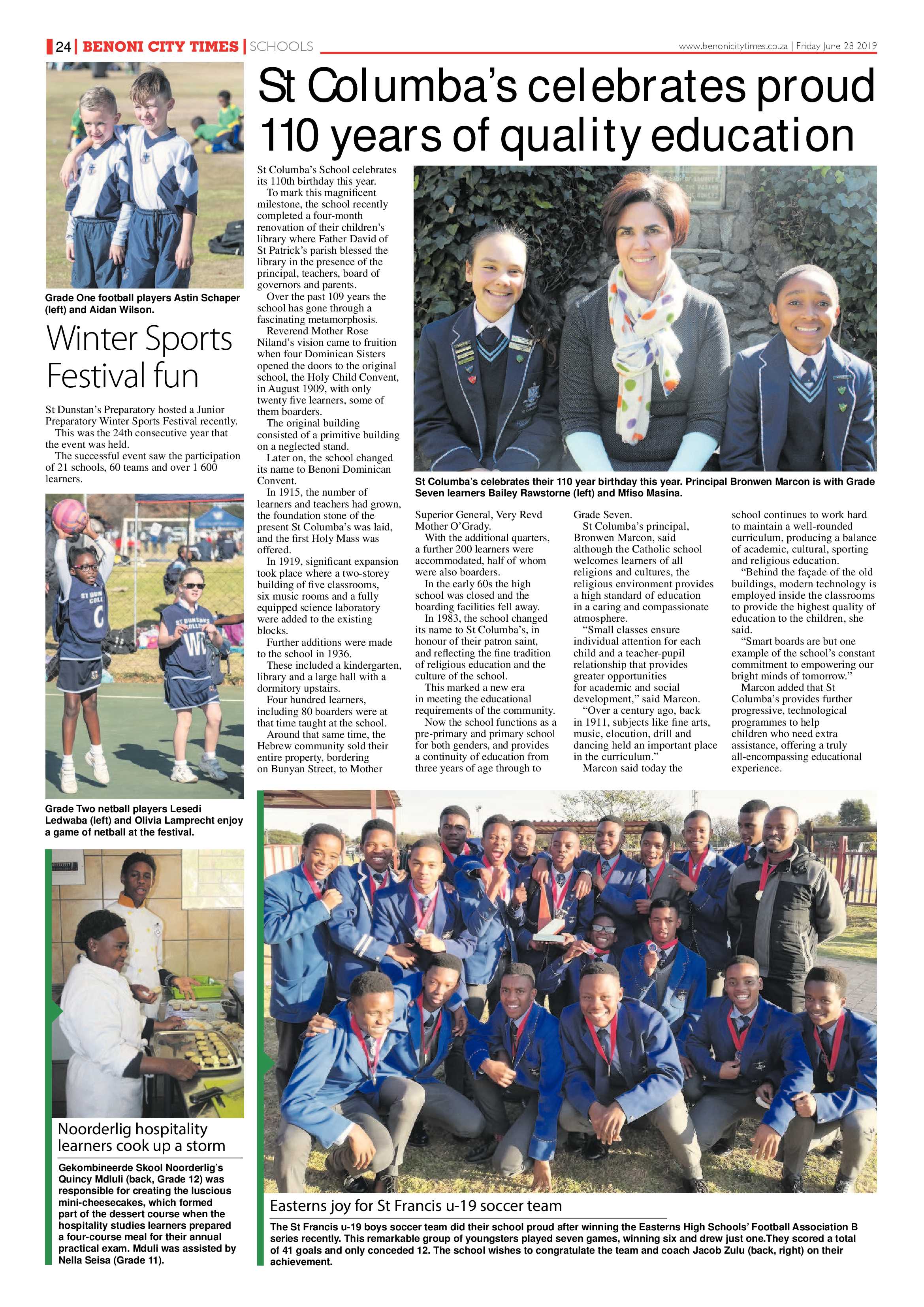 Benoni City Times 27 June 2019 page 24