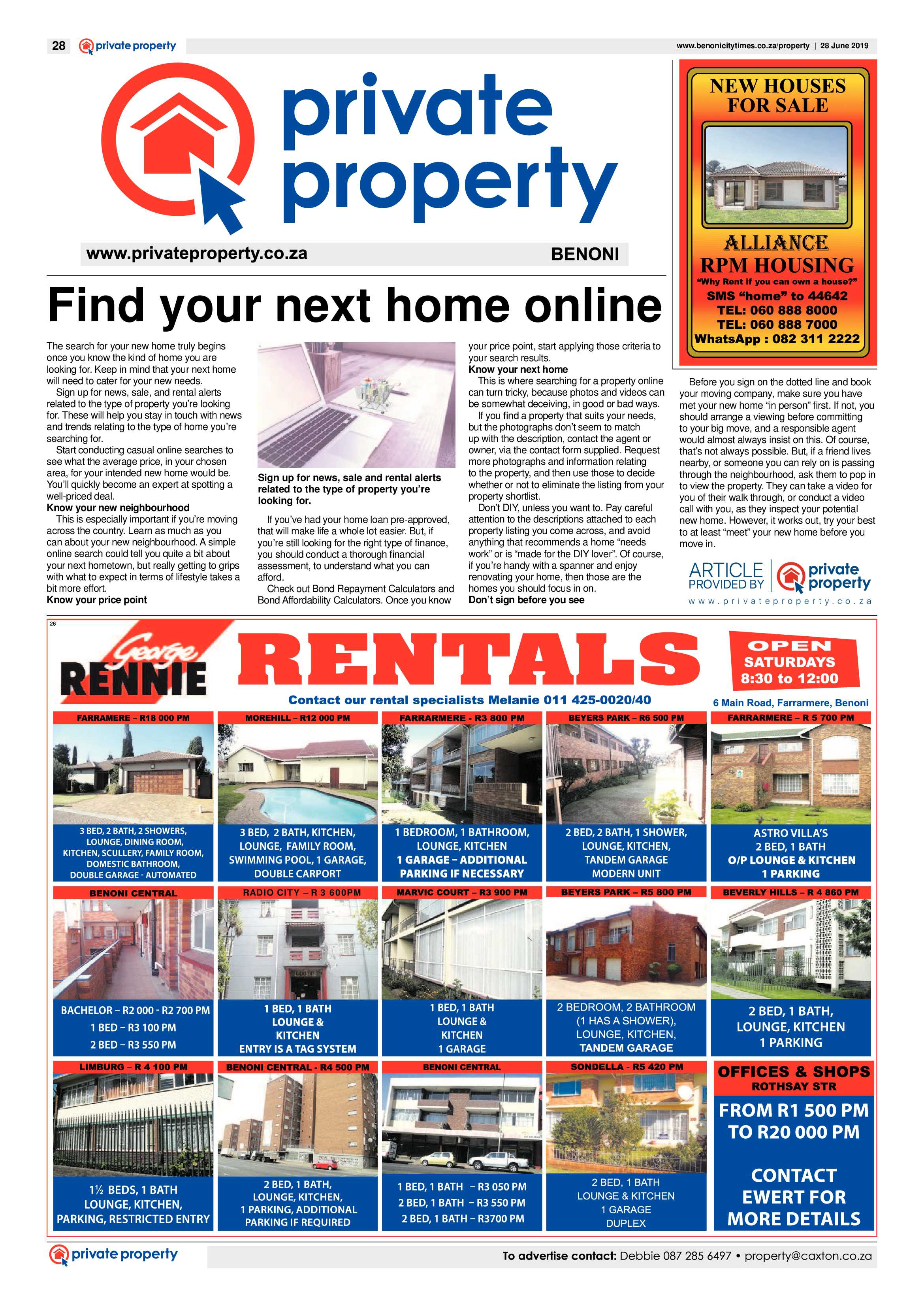 Benoni City Times 27 June 2019 page 28