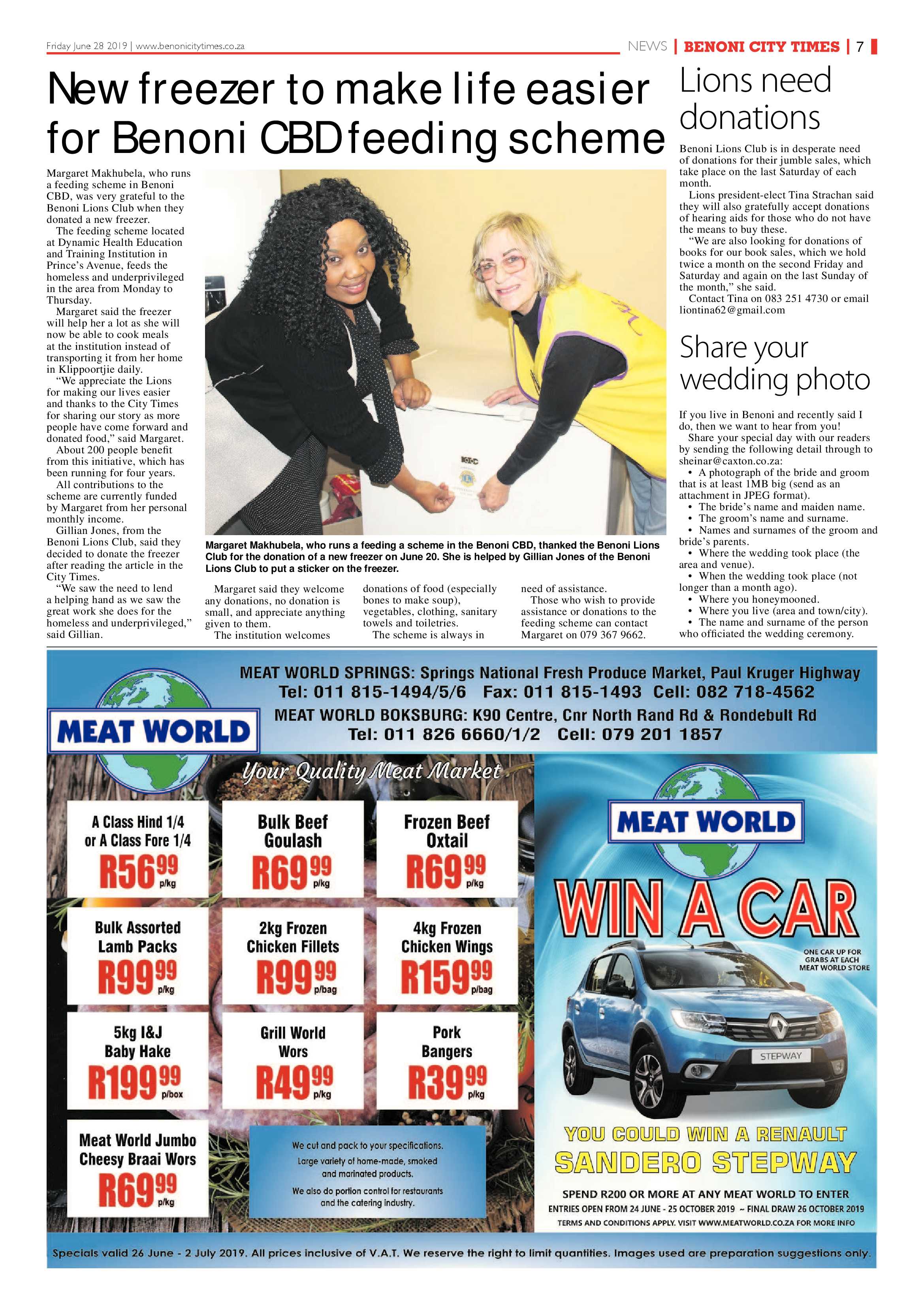 Benoni City Times 27 June 2019 page 7